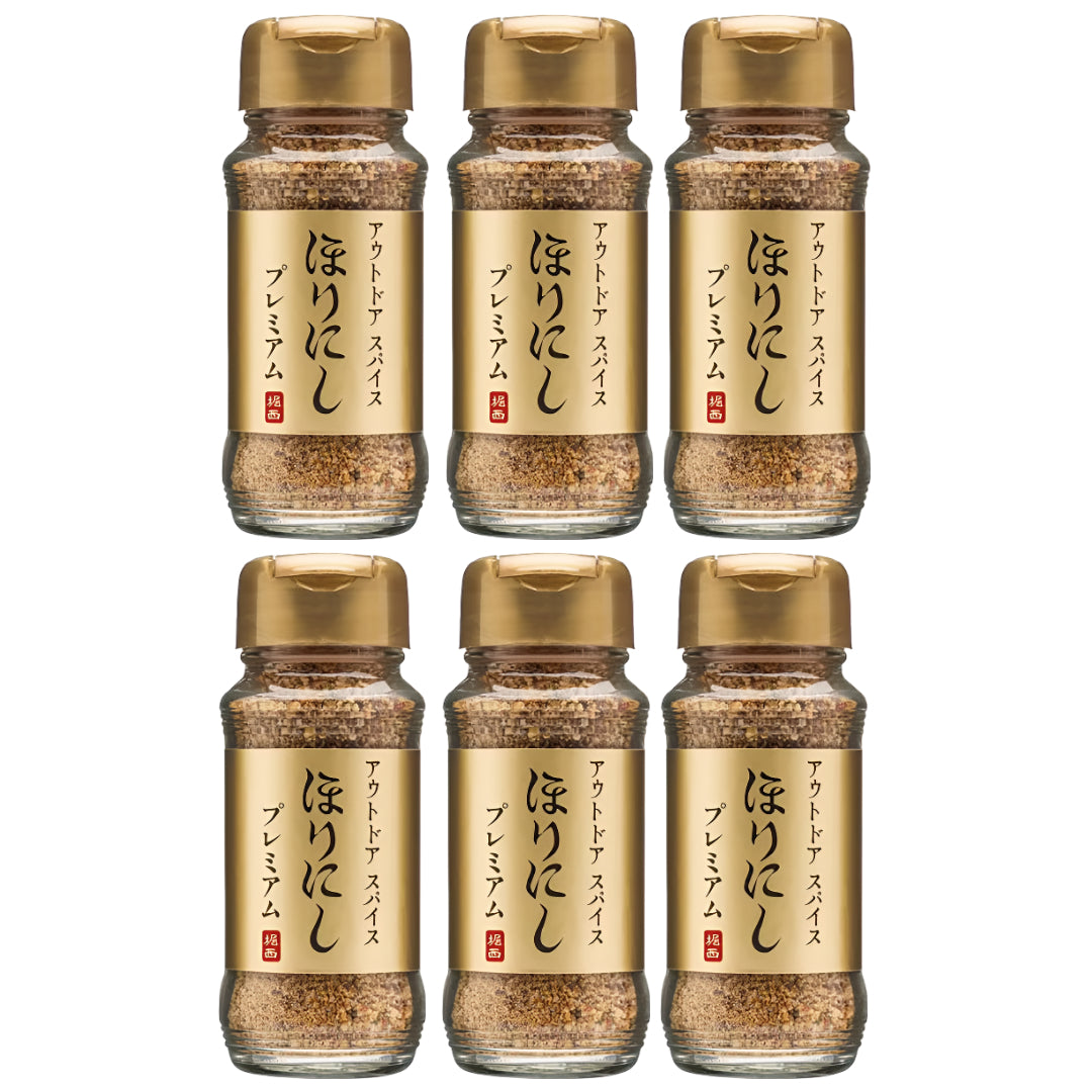 호리니시 아웃도어 스파이스 프리미엄 금의 호리니시 만능 시즈닝 100g 6개