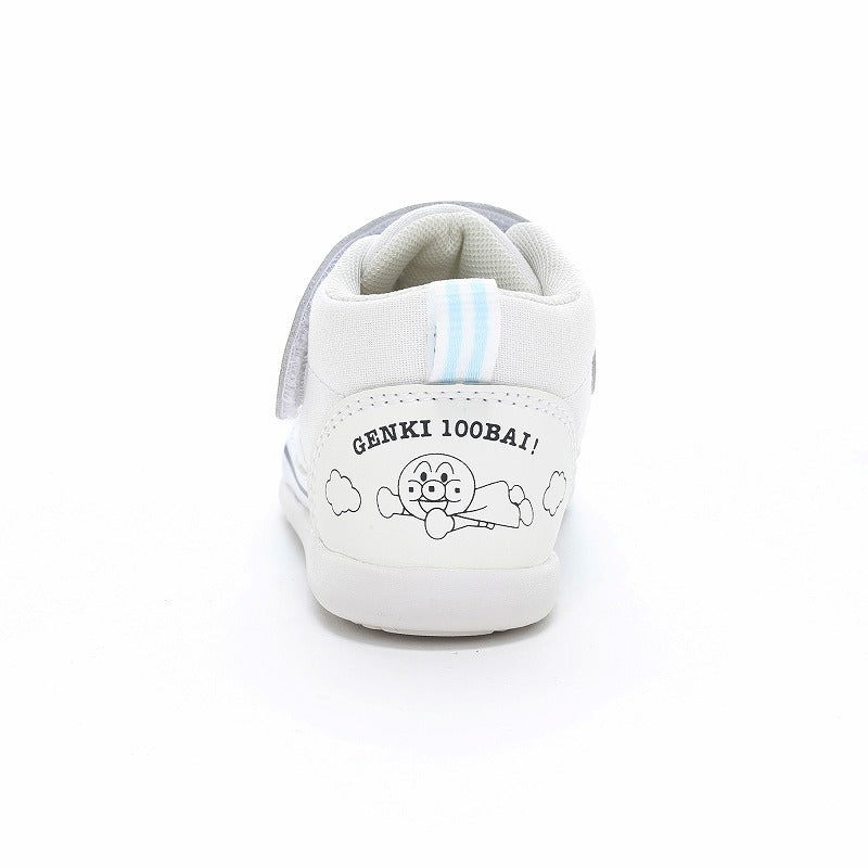 문스타 호빵맨 베이비 하이탑 슈즈 AP B61 화이트