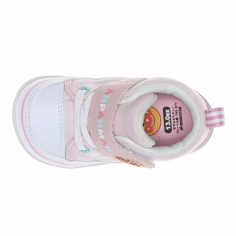 문스타 호빵맨 베이비 하이탑 슈즈 AP B61 핑크