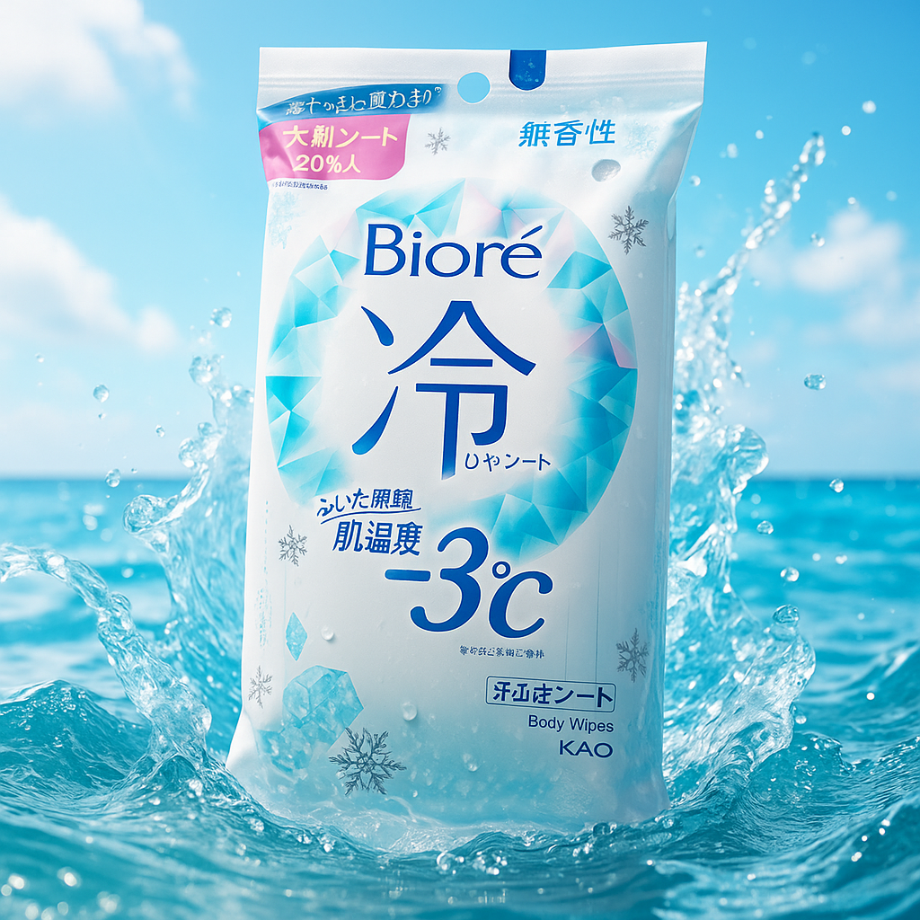 비오레 쿨링 바디시트 무향 20매입
