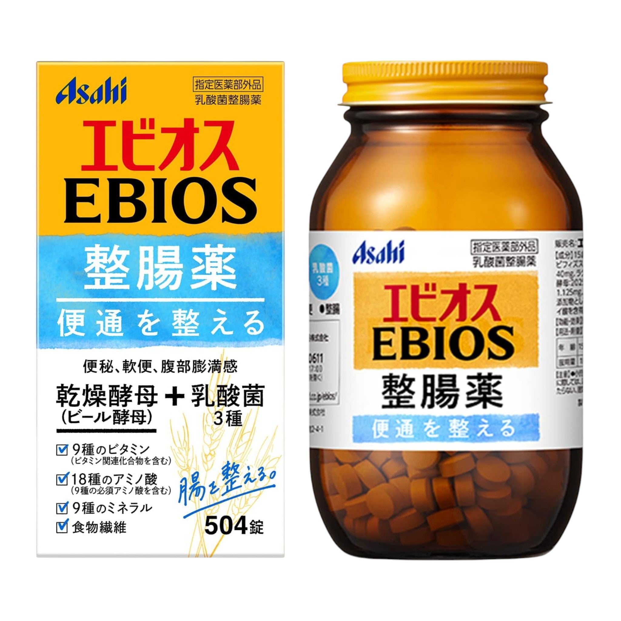 에비오스 補腸劑 504錠