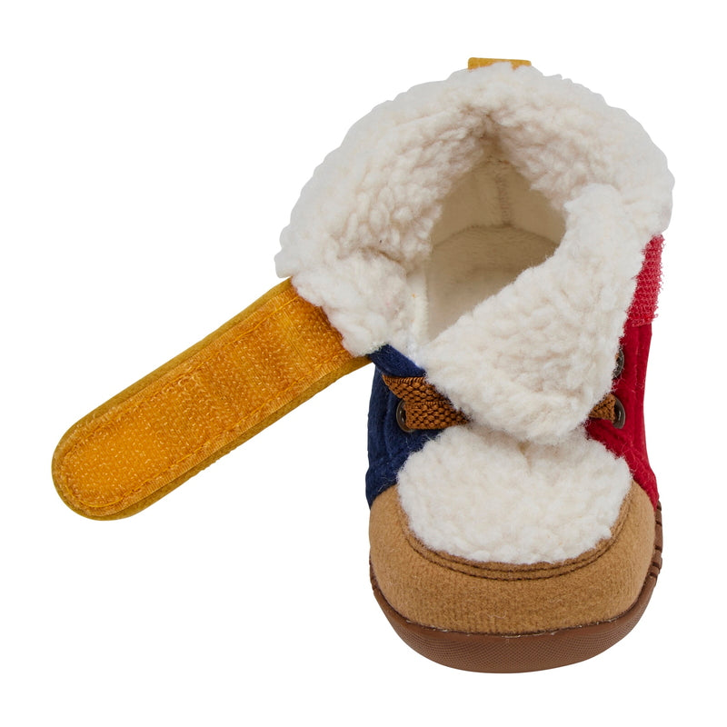 미키하우스 HOT BISCUITS 베이비 퍼 보아 퍼스트 슈즈 멀티컬러 (115-135)