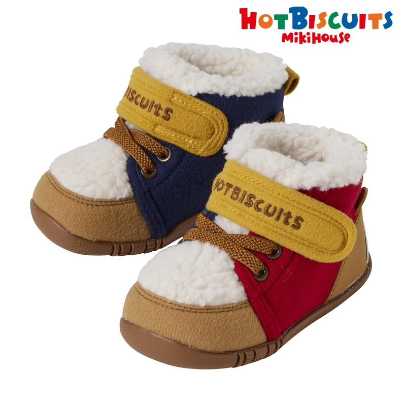 미키하우스 HOT BISCUITS 베이비 퍼 보아 퍼스트 슈즈 멀티컬러 (115-135)