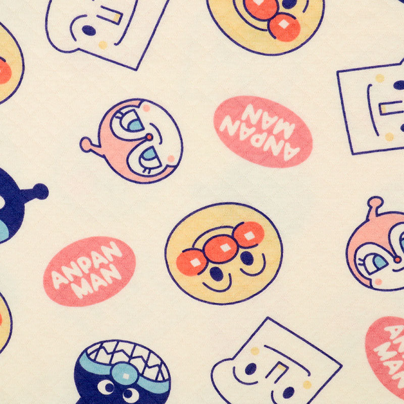 아카짱혼포 호빵맨 베이비 퀼팅 파자마 실내복 세트 핑크