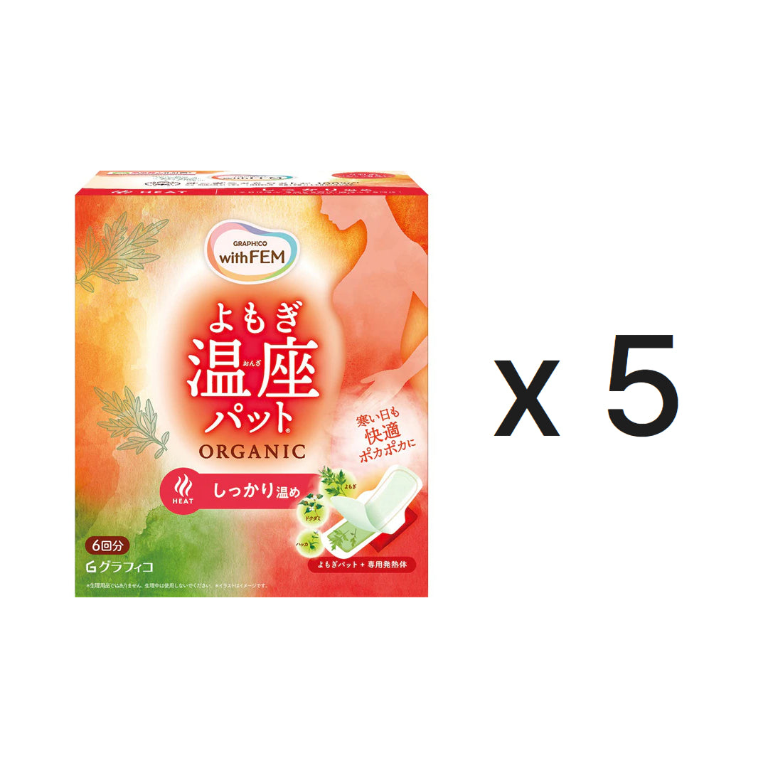 위드펨 쑥 온좌 패드 오가닉 6회분 x 5개