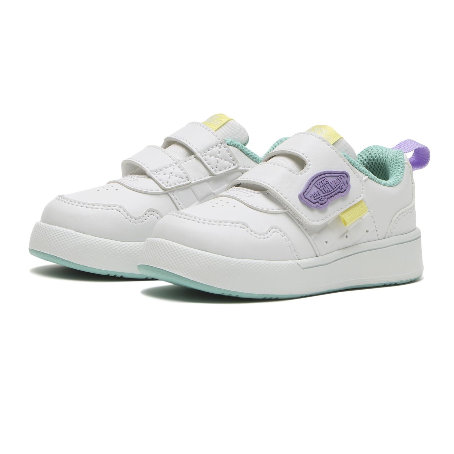 VANS 키즈 리지다 WHITE/MULTI 스니커즈