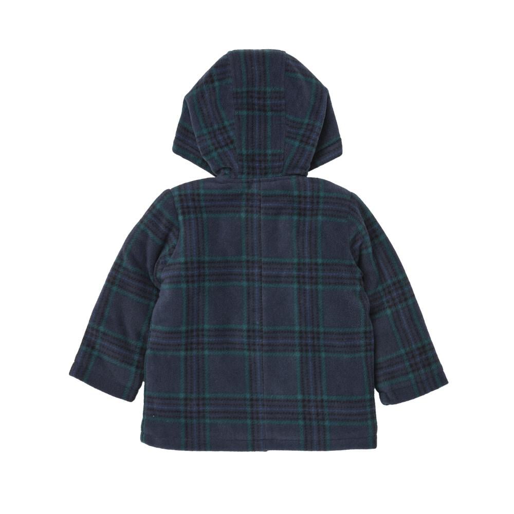 TOYSRUS RAT-A-TATR 유아 패딩 더플 코트 체크 네이비