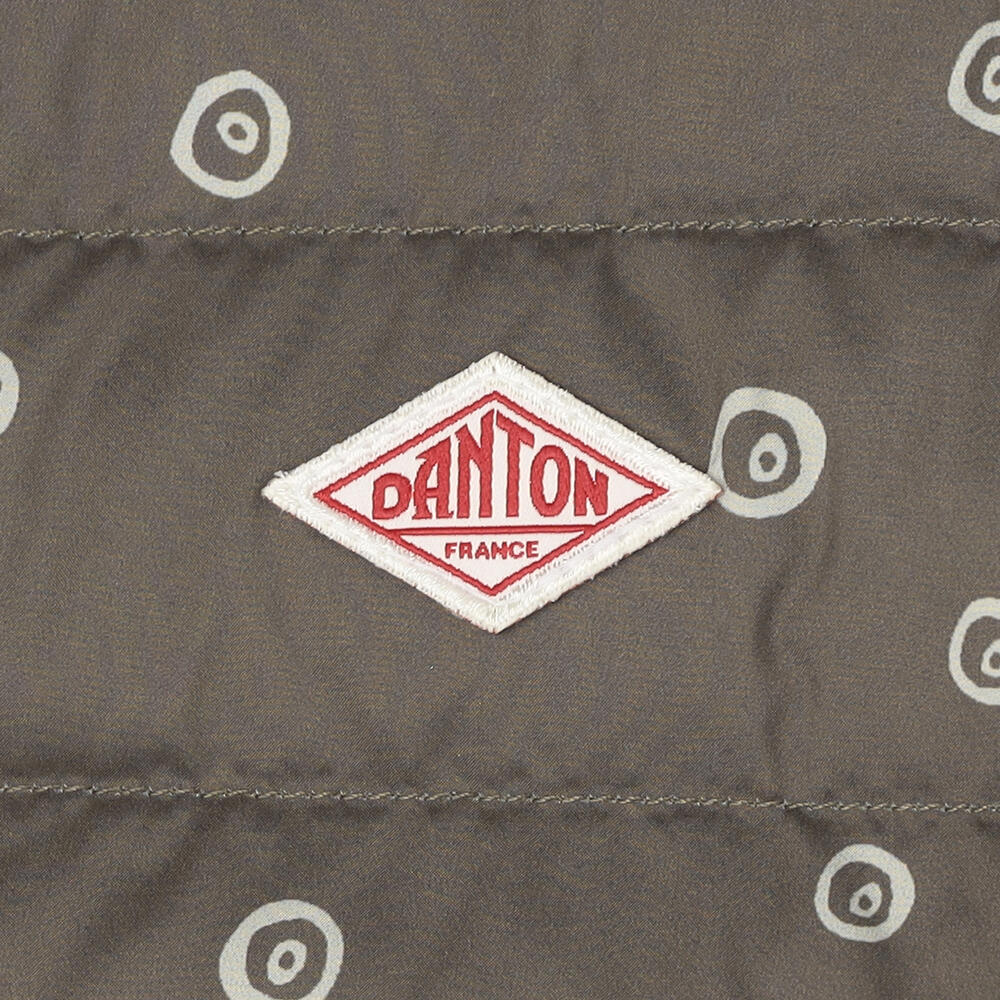 단톤 KIDS' INNER DOWN CREWNECK JACKET POLKA DOT