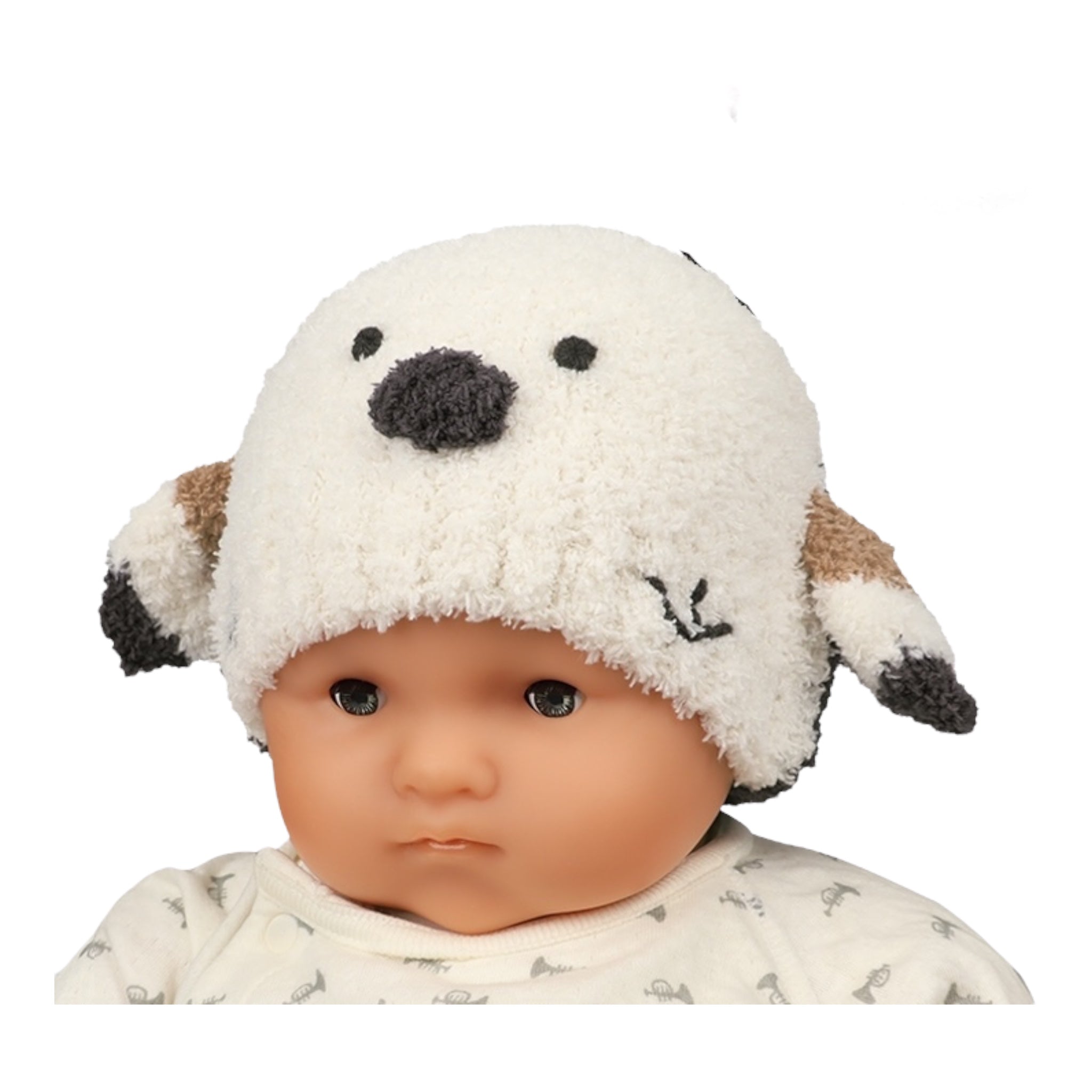 아카짱혼포 니트모자 애니멀 모코모코 시마에나가 (40–48cm)