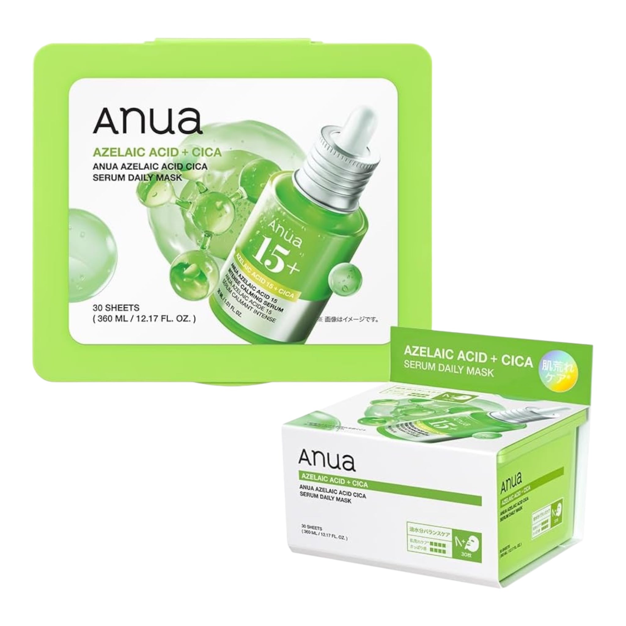 阿努阿 阿茲拉依酸 西卡 精華 日常 面膜(30片)
