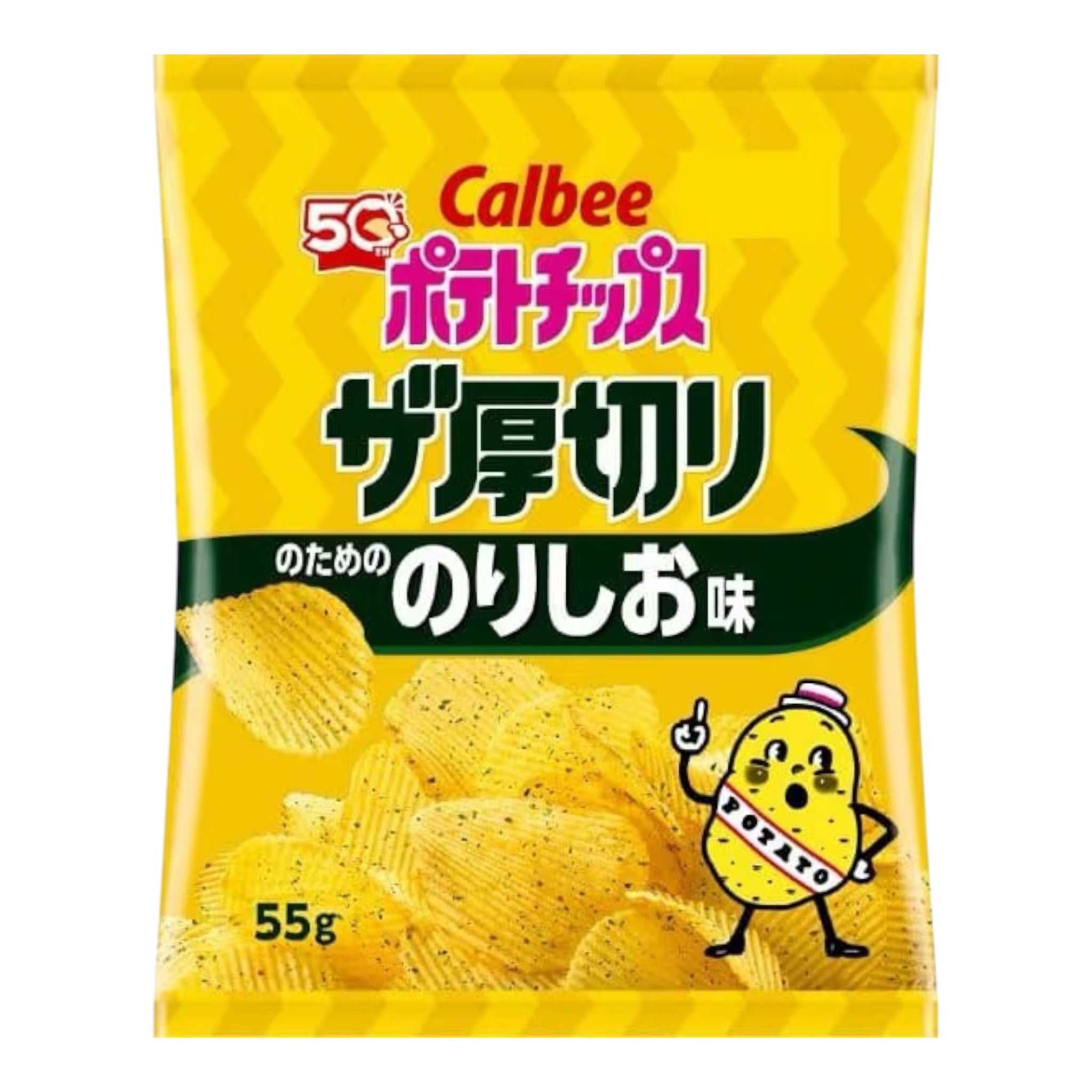 칼비 厚切專用海苔鹽味洋芋片 55g