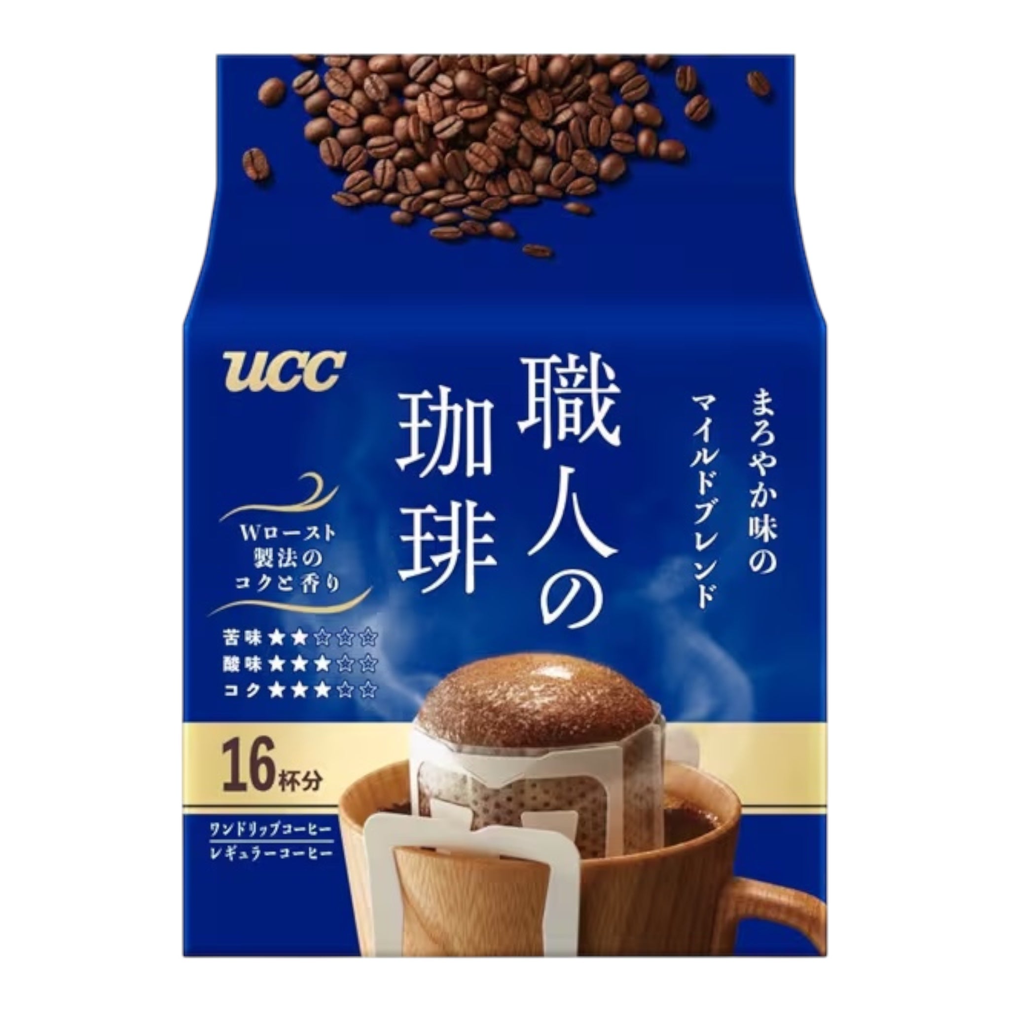 UCC 장인의 커피 원드립 마일드 블렌드 부드러운 맛 16개입