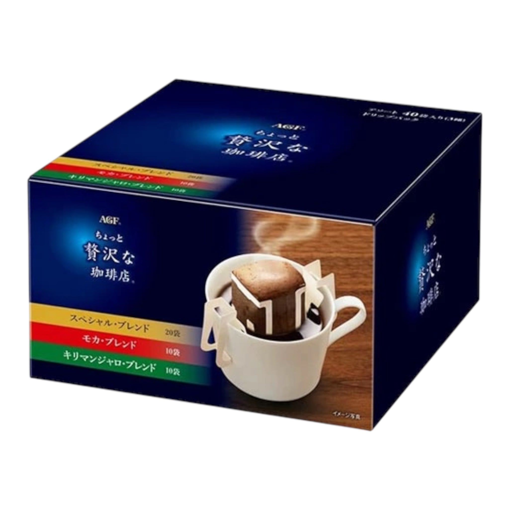 AGF 조금 더 고급스러운 커피숍 드립커피 어소트 40개입 (280g)