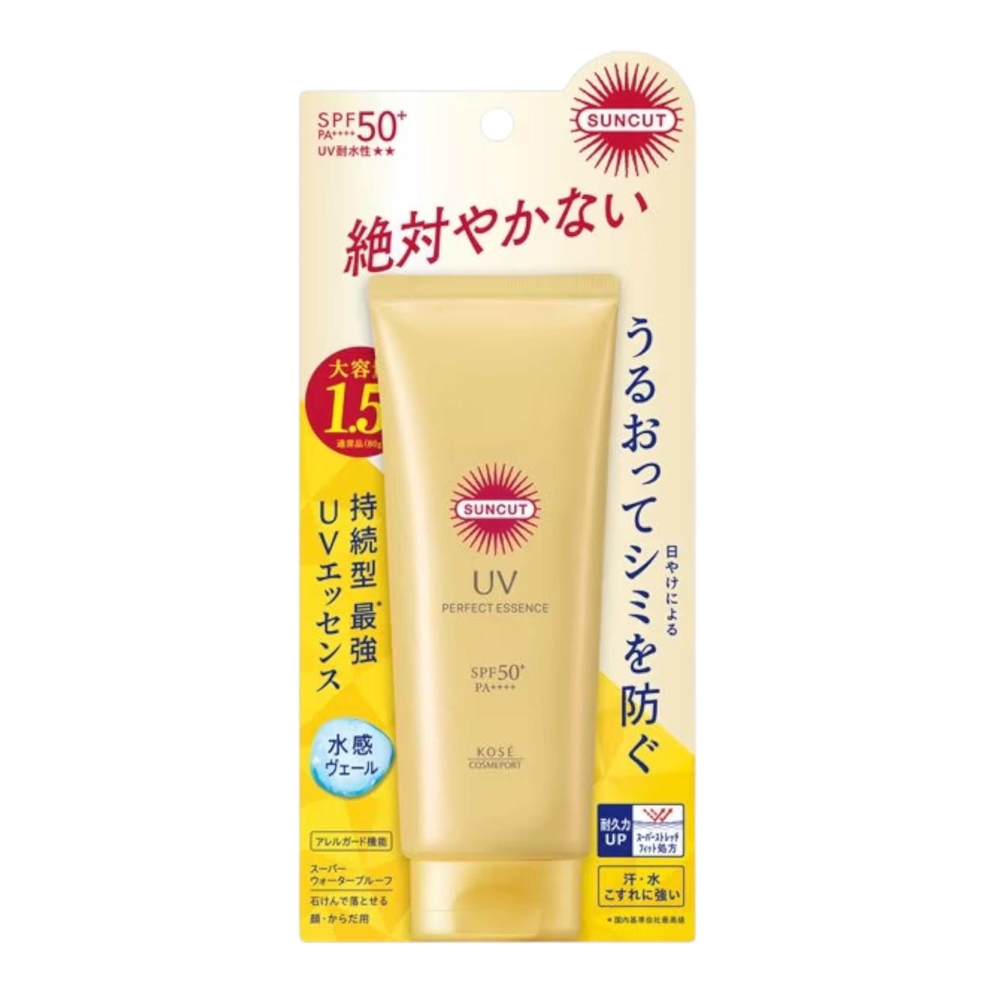 코세 썬컷 퍼펙트 UV 에센스 SPF50+ PA++++ 120g
