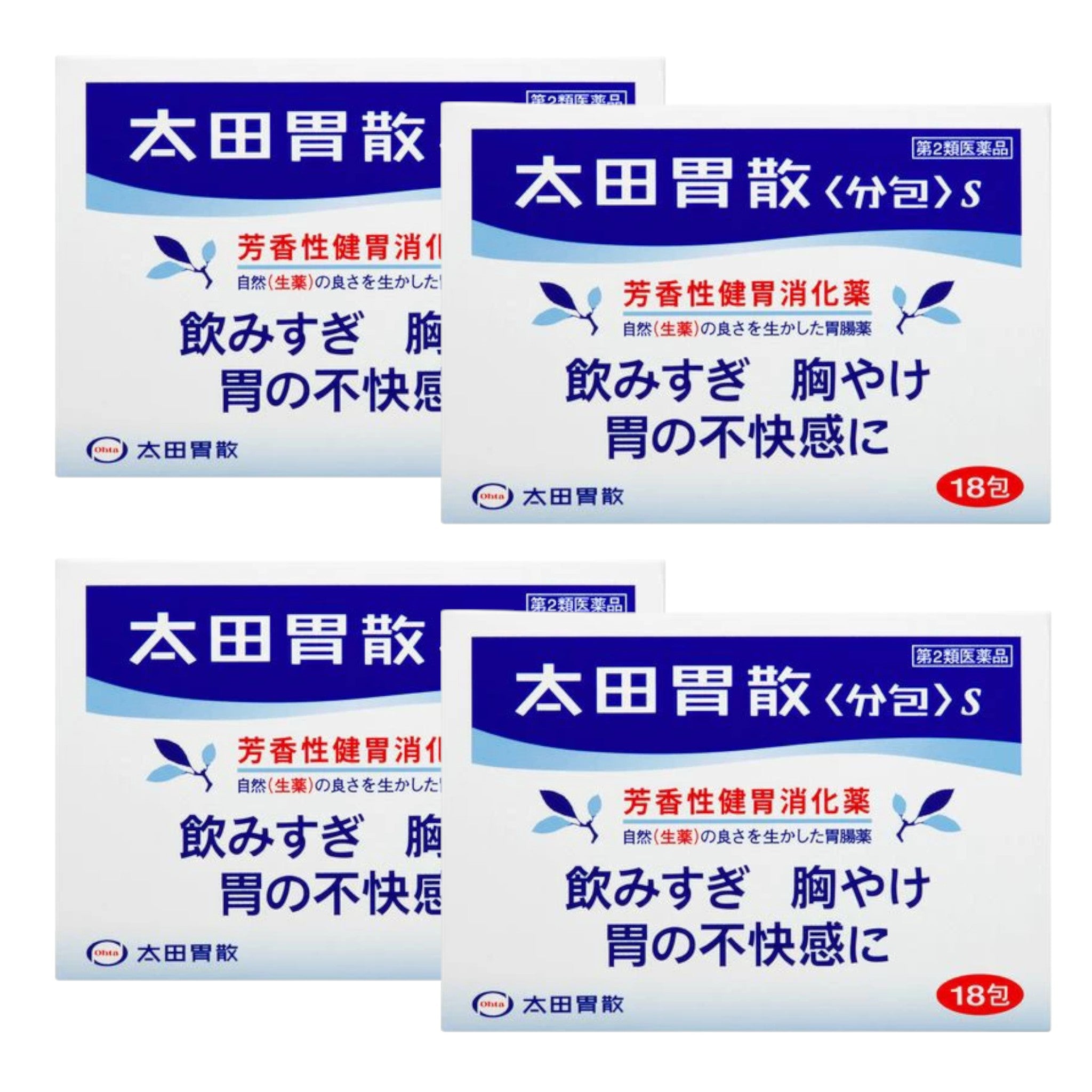 오타이산 분포 S 18포 4개 세트 (리뉴얼)