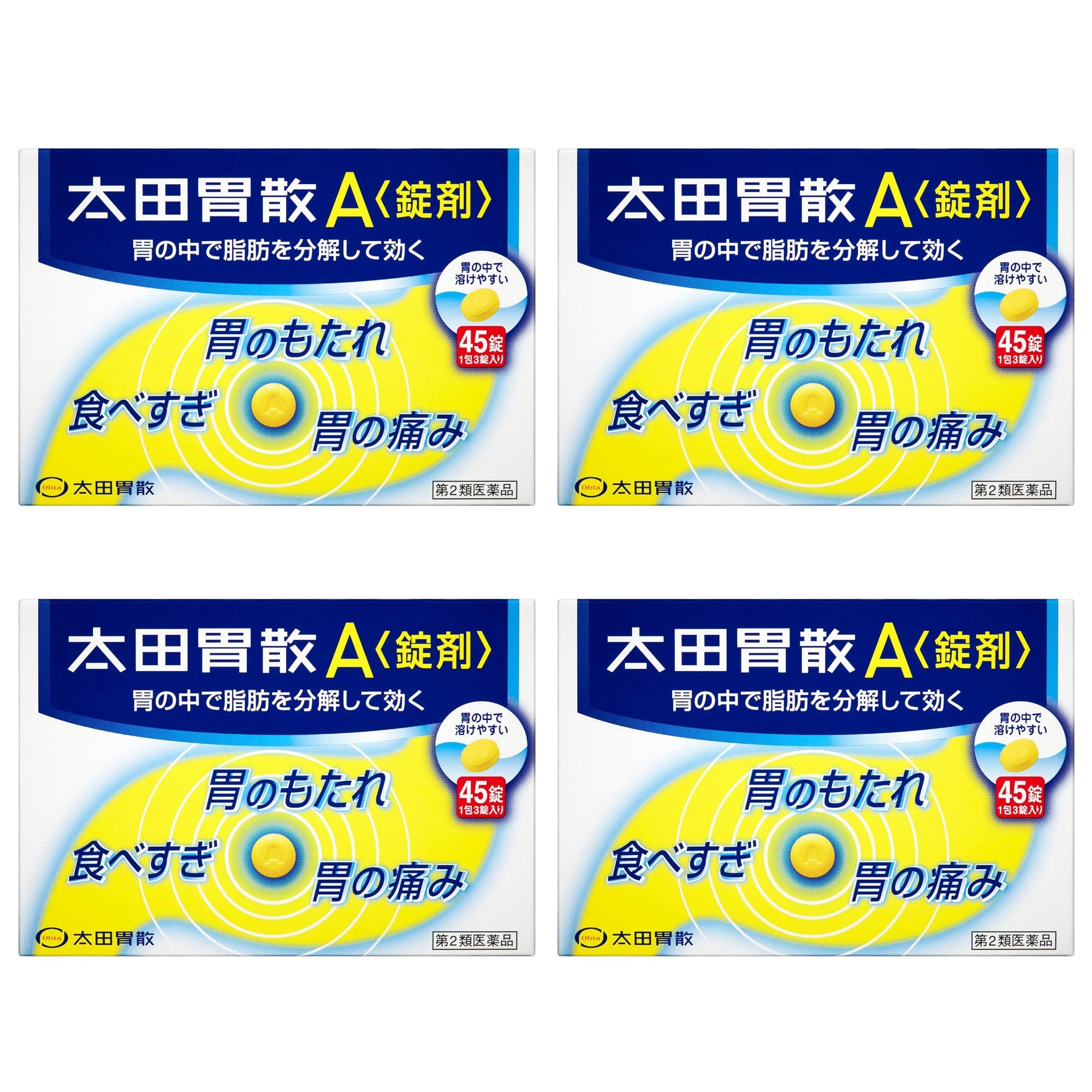 오타이산 A 정제 45정 4개세트