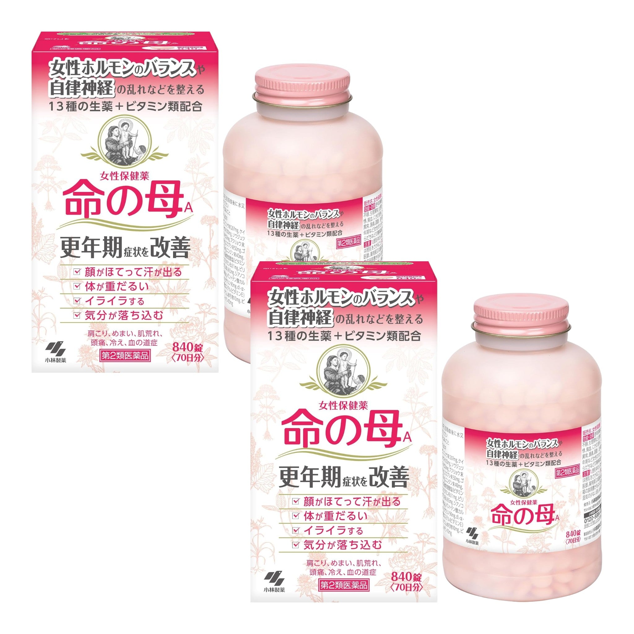 이노치노하하 A 840정 (생명의 어머니A) 2팩