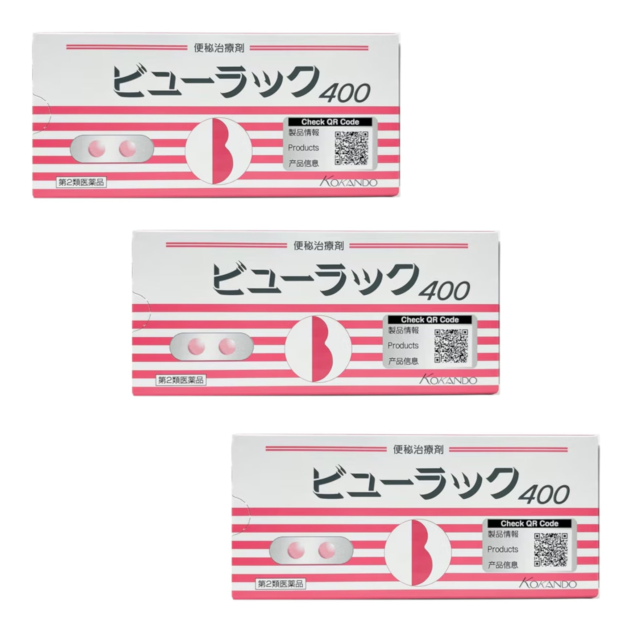 뷰락크 A 400錠 3包