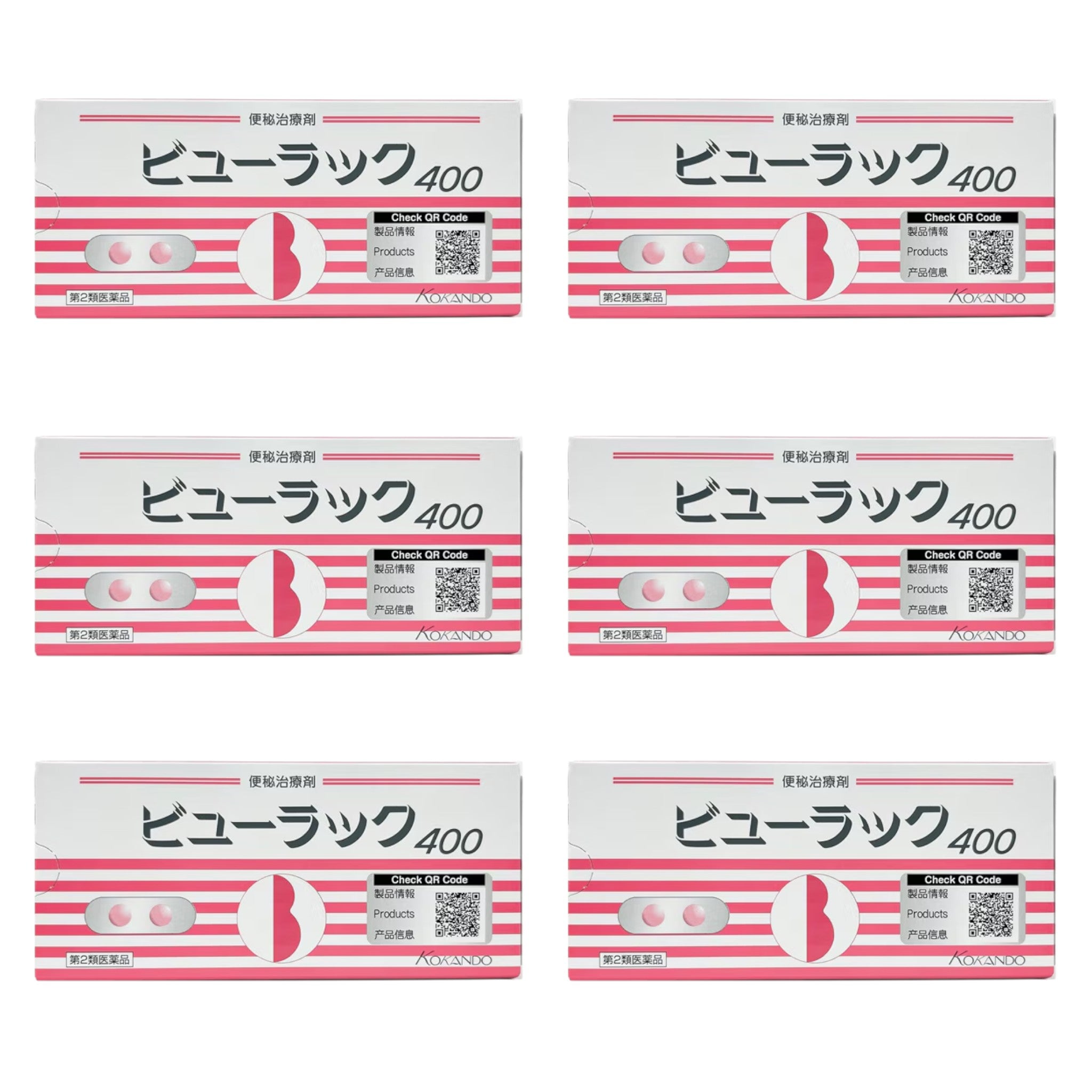 뷰락크 A 400錠 6包