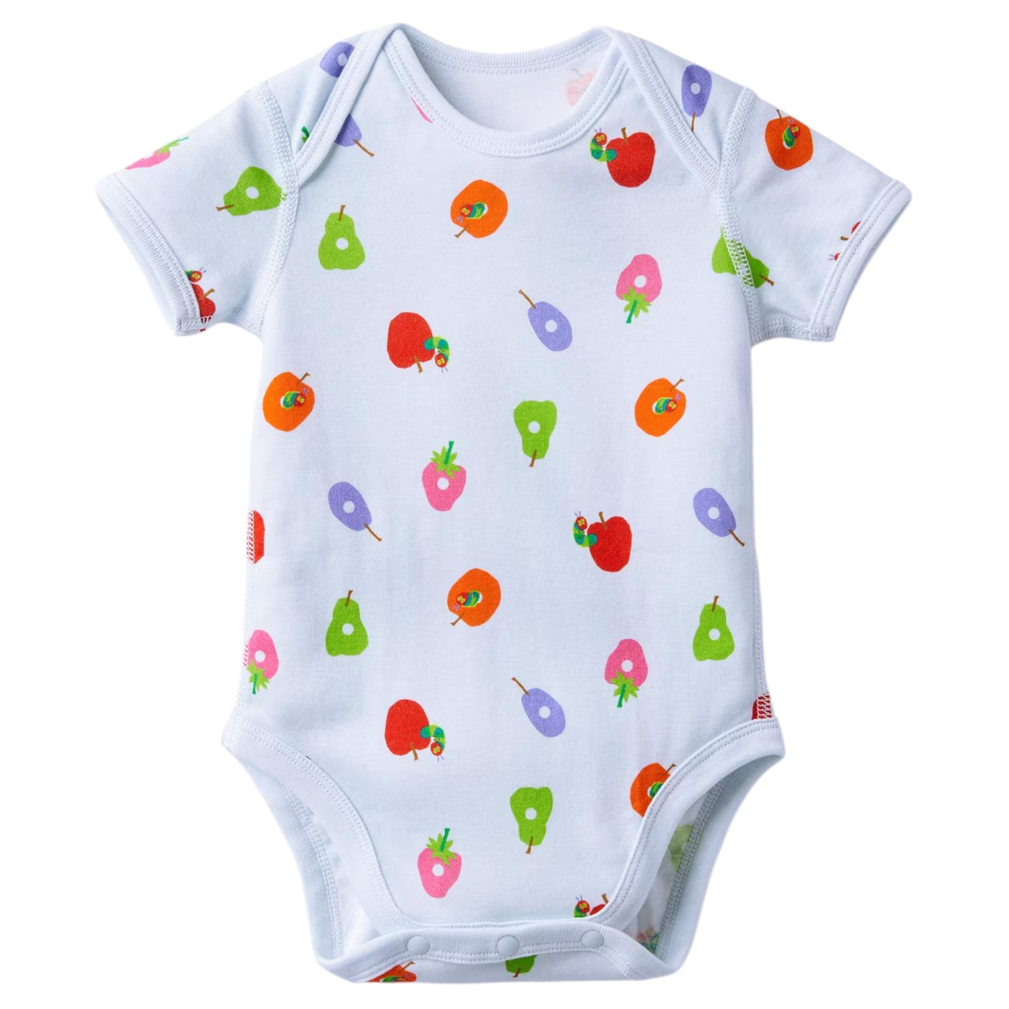 유니클로 베이비 그림책 컬렉션 바디수트 배고픈 애벌레 70~90cm