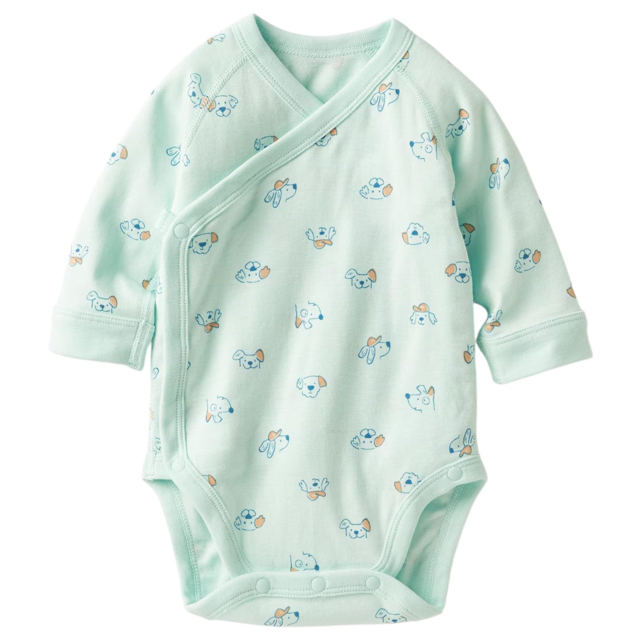 유니클로 베이비 바디수트 앞여밈 60~70cm