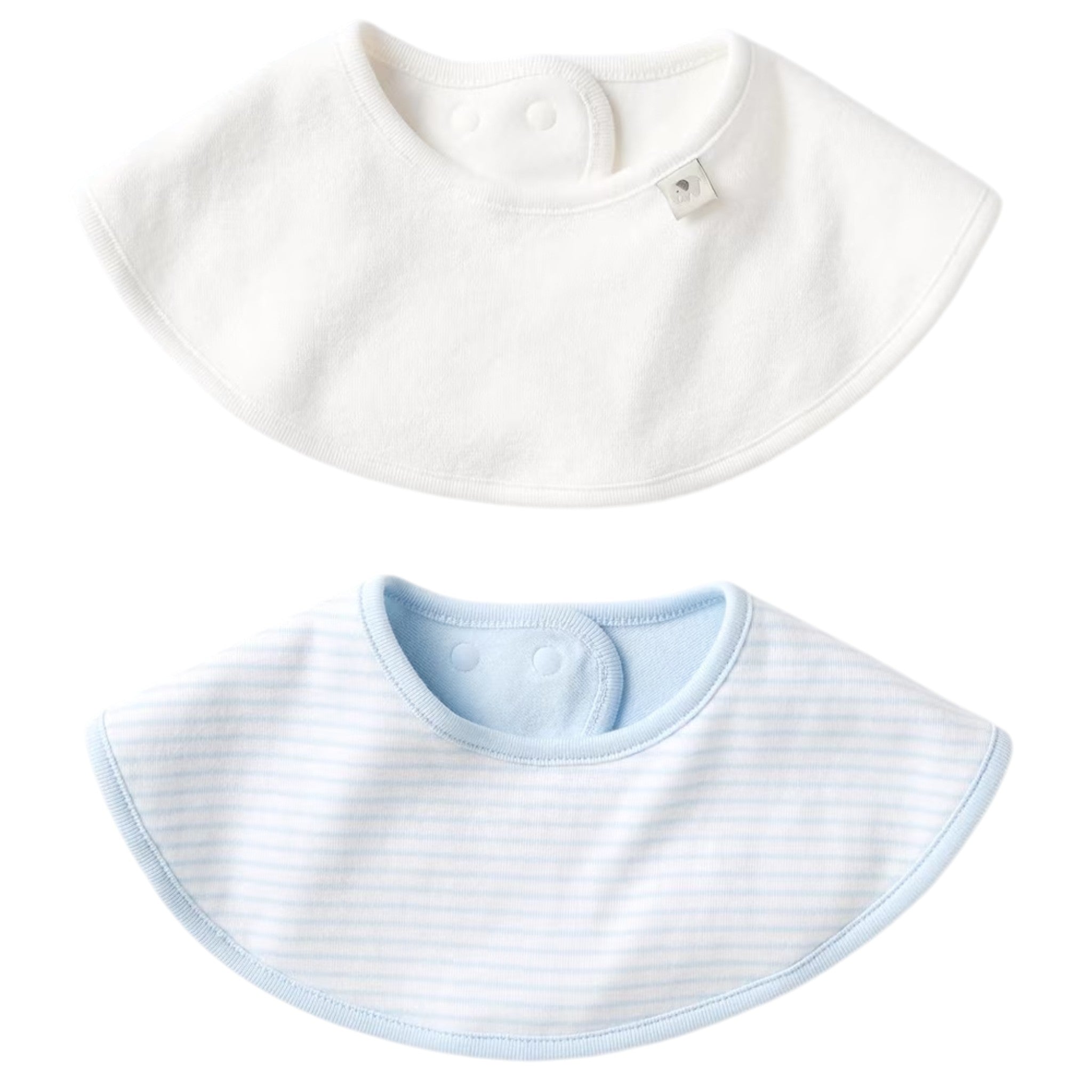 유니클로 베이비 아기 턱받이 2매 세트