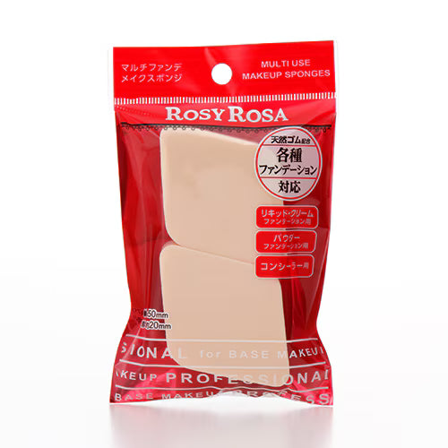 로지로자 ROSY ROSA 멀티 파운데이션 메이크업 스펀지 2개입