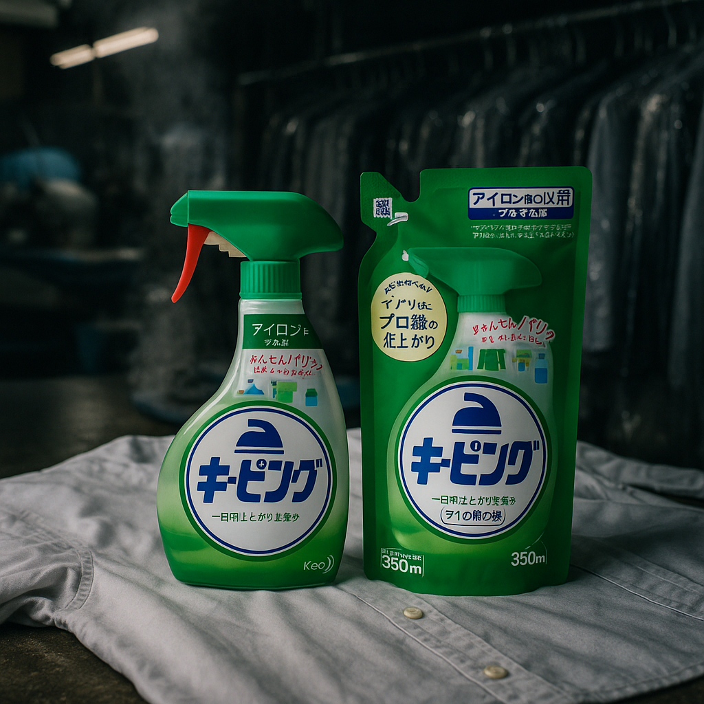 키핑 다림질 전용 풀세트 본품 400ml + 리필 350ml