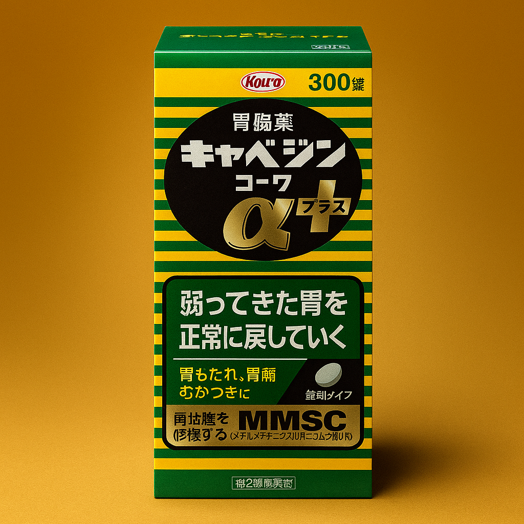 카베진 코와 알파 플러스 300정