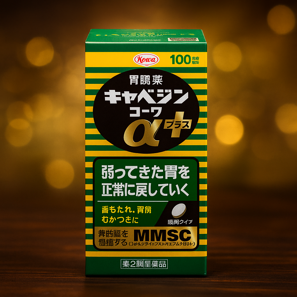 카베진 코와 알파 플러스 100정