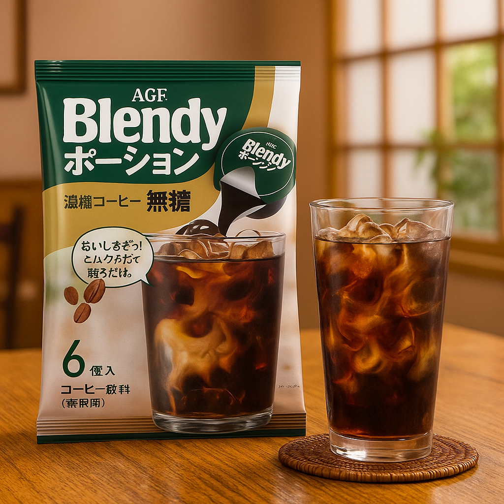 AGF 블렌디 포션 커피 무가당 6개입