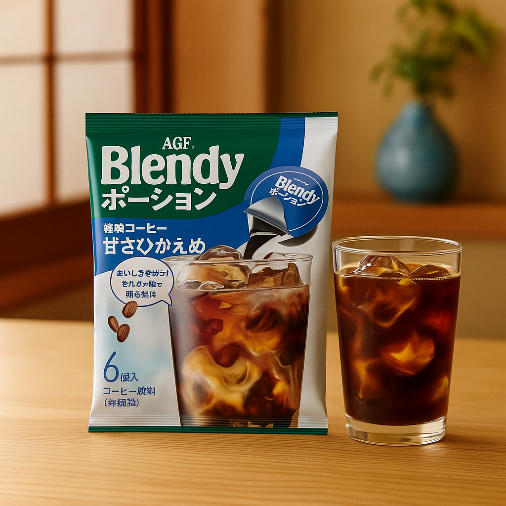 AGF 블렌디 포션 커피 저당 6개입