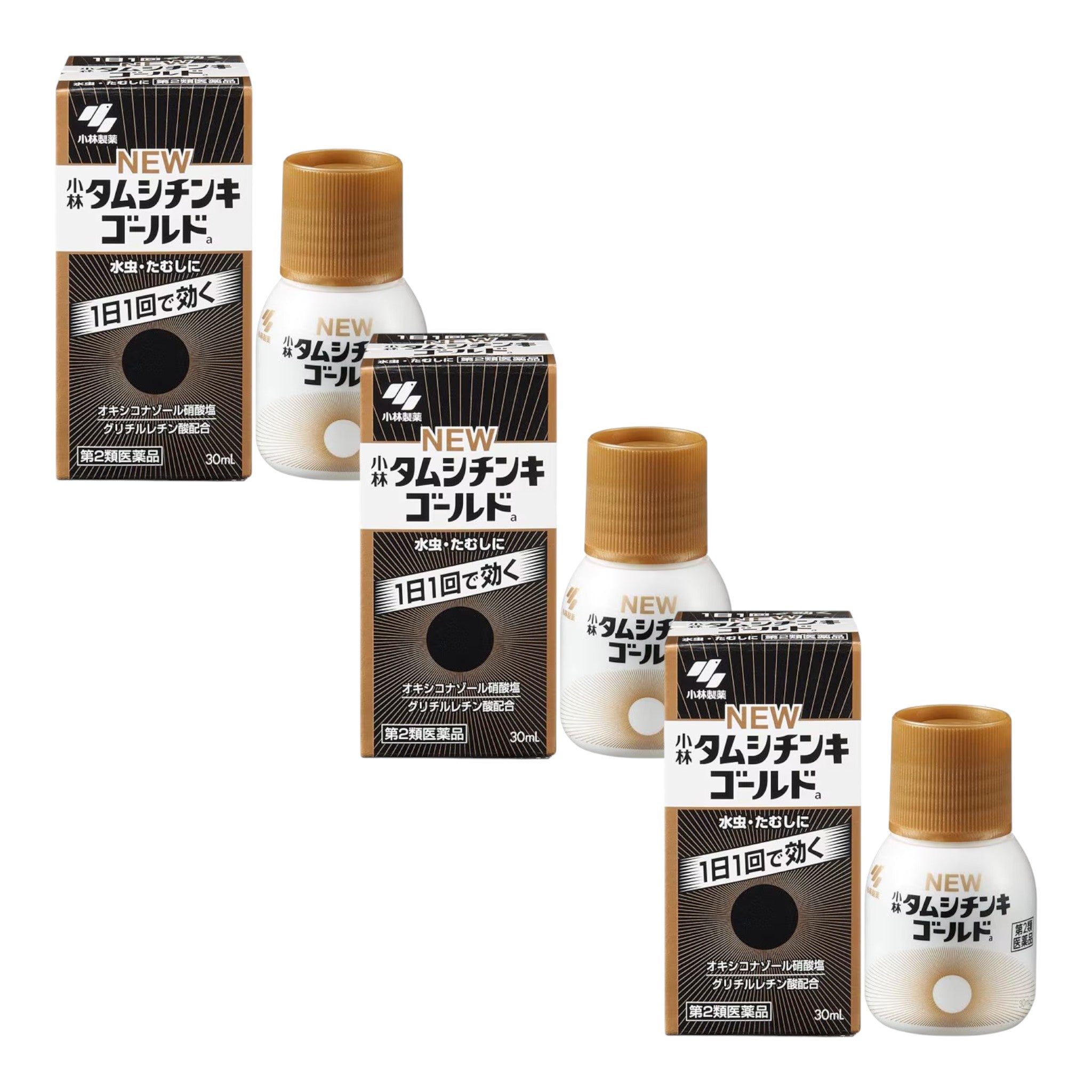 뉴 타무시친키 골드 30ml 3개 세트