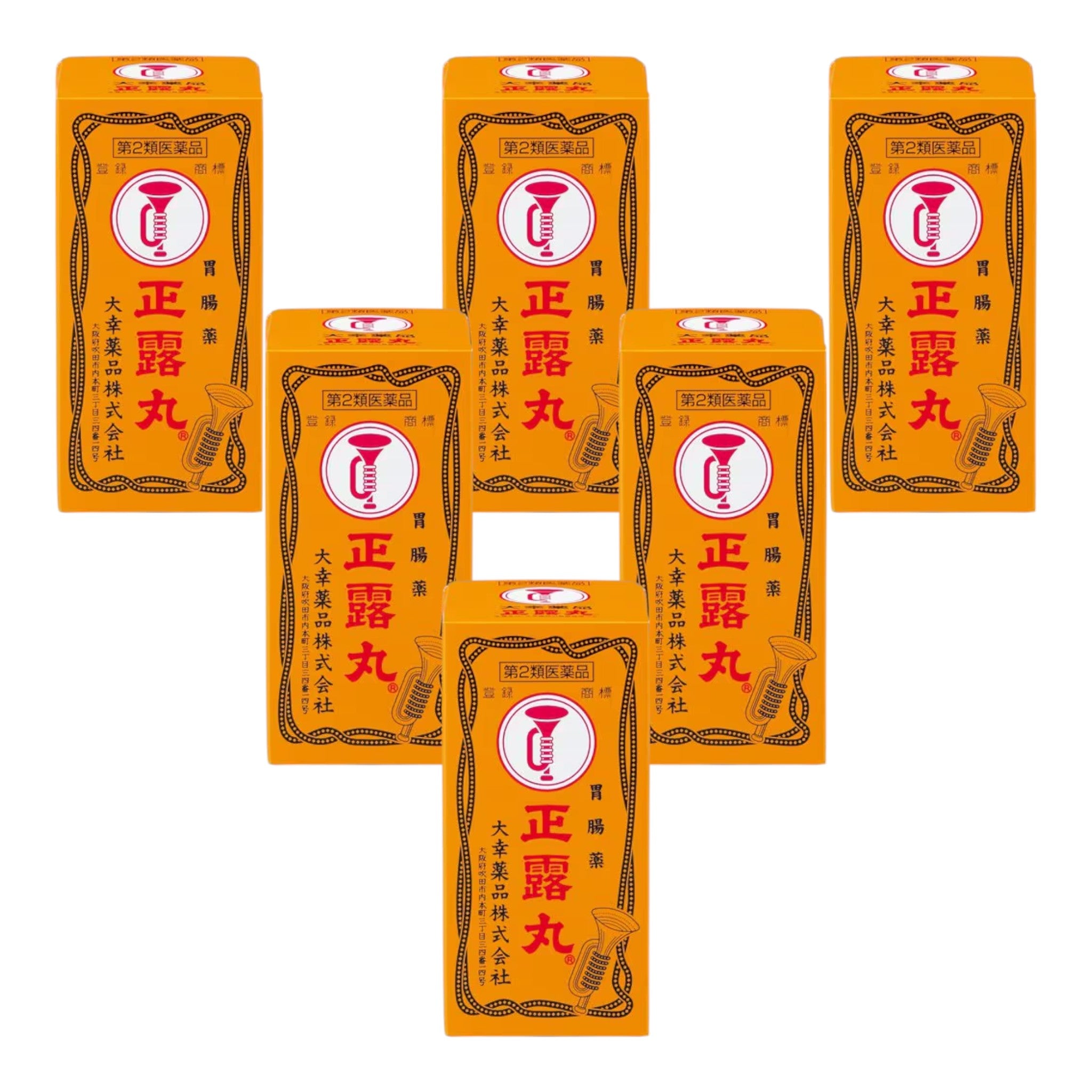 다이코약품 정로환 100정 6개 세트