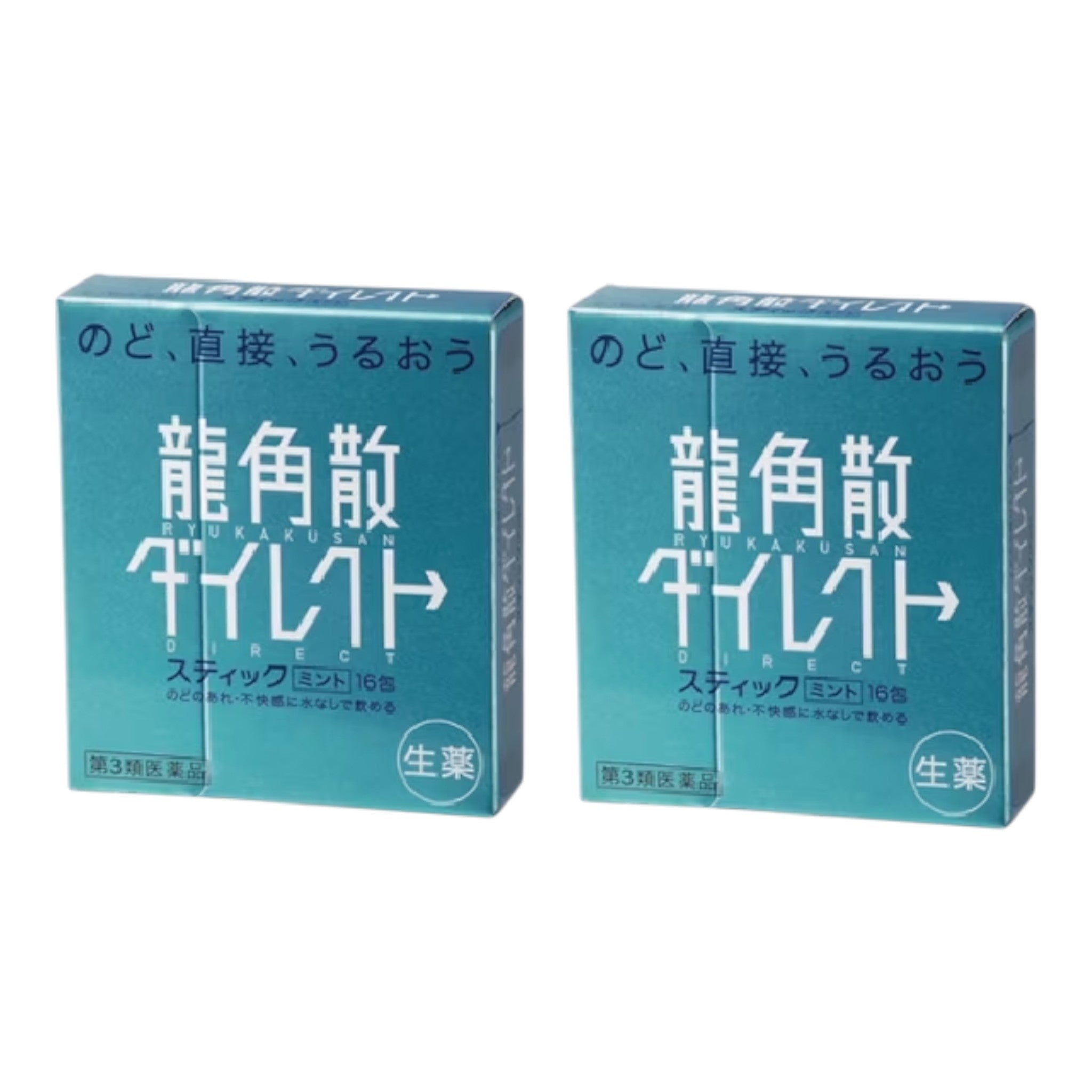용각산 다이렉트 스틱 민트 16포 2개 세트