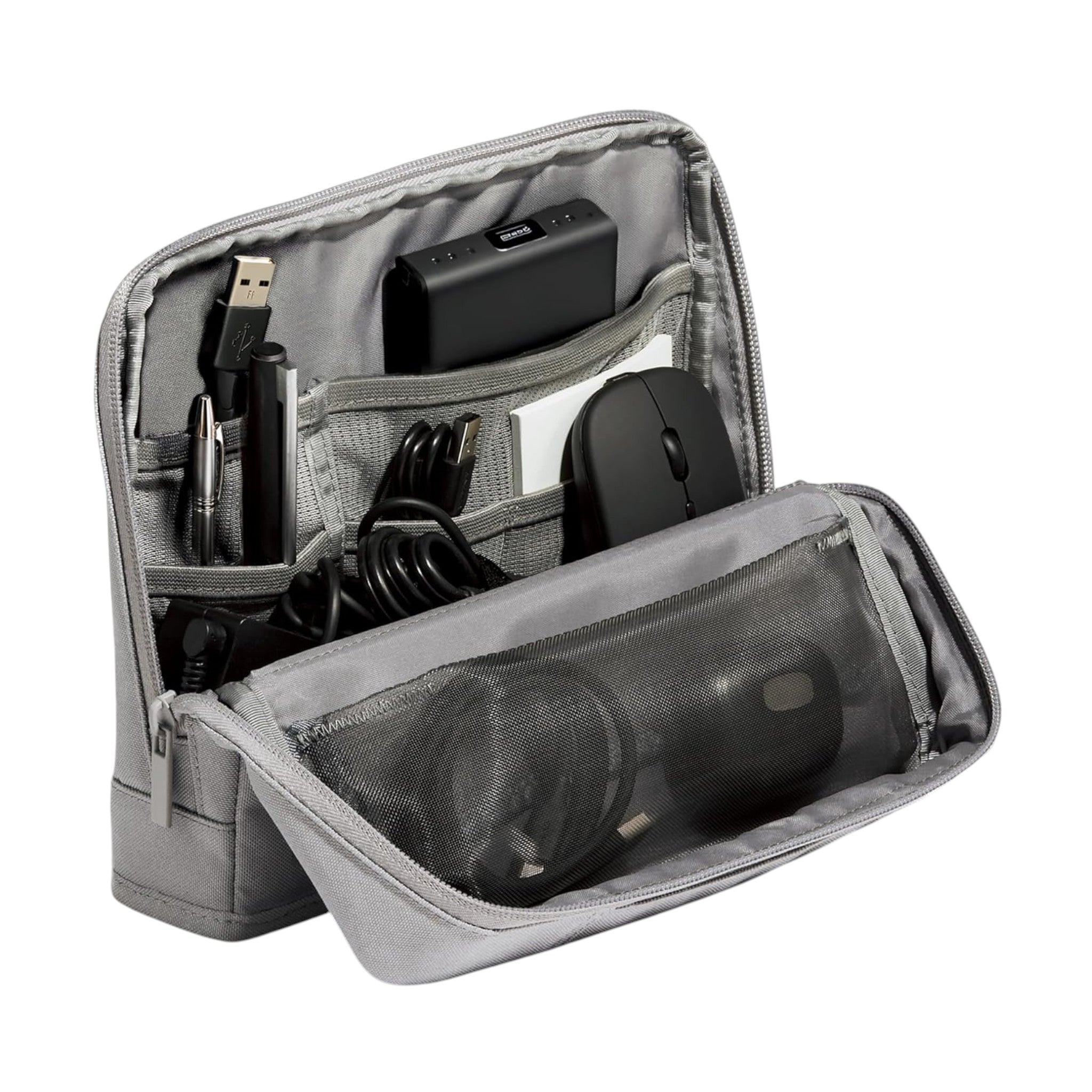 고쿠요 하코비즈 스탠드 툴 파우치 그레이 AMBG-SP100M