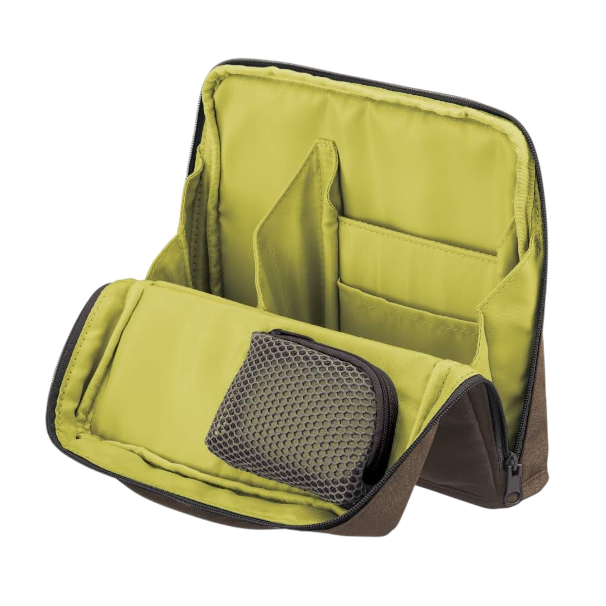 고쿠요 하코비즈 스탠드 파우치 브라운 카하-HB11S