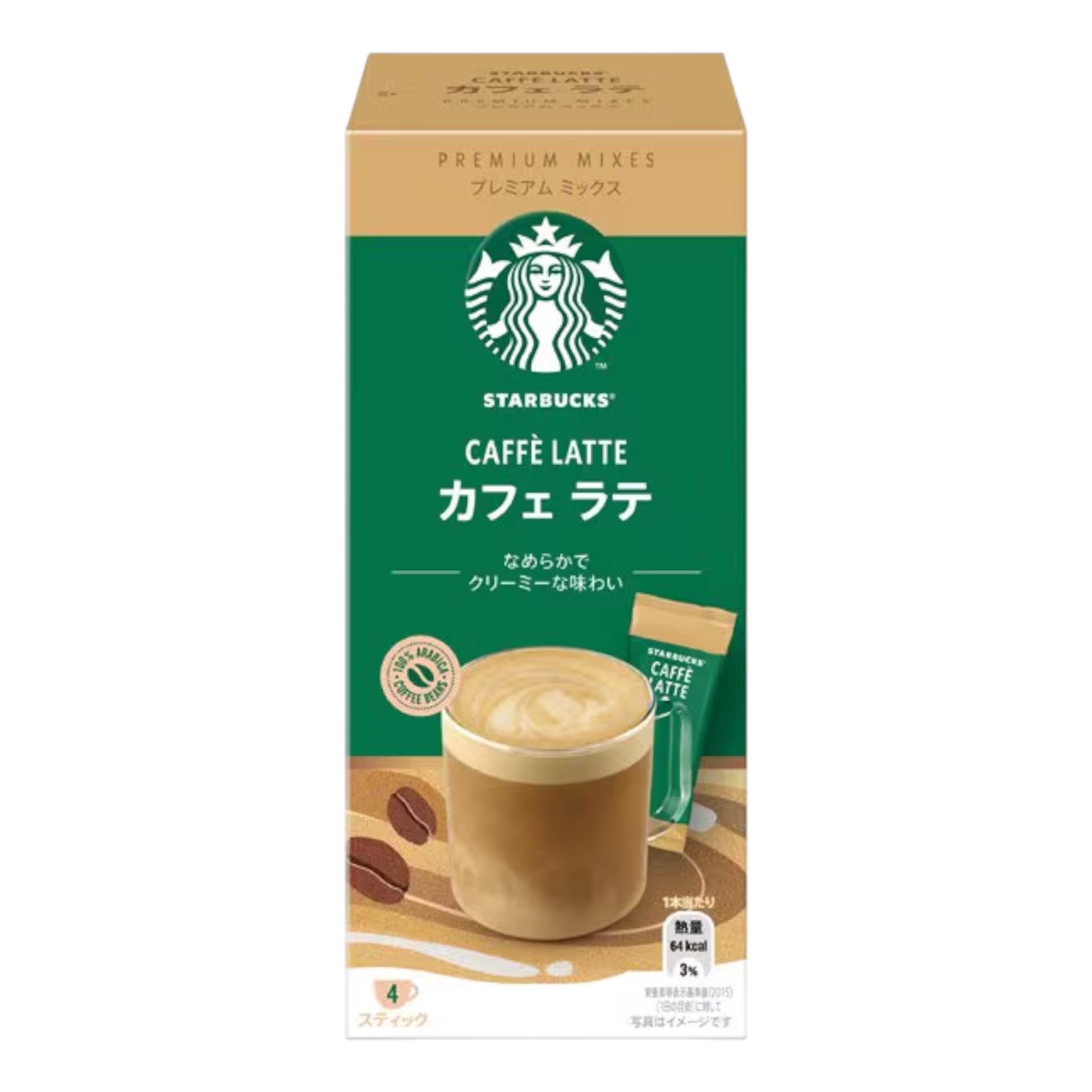네슬레 스타벅스 프리미엄 믹스 카페 라떼 4개입