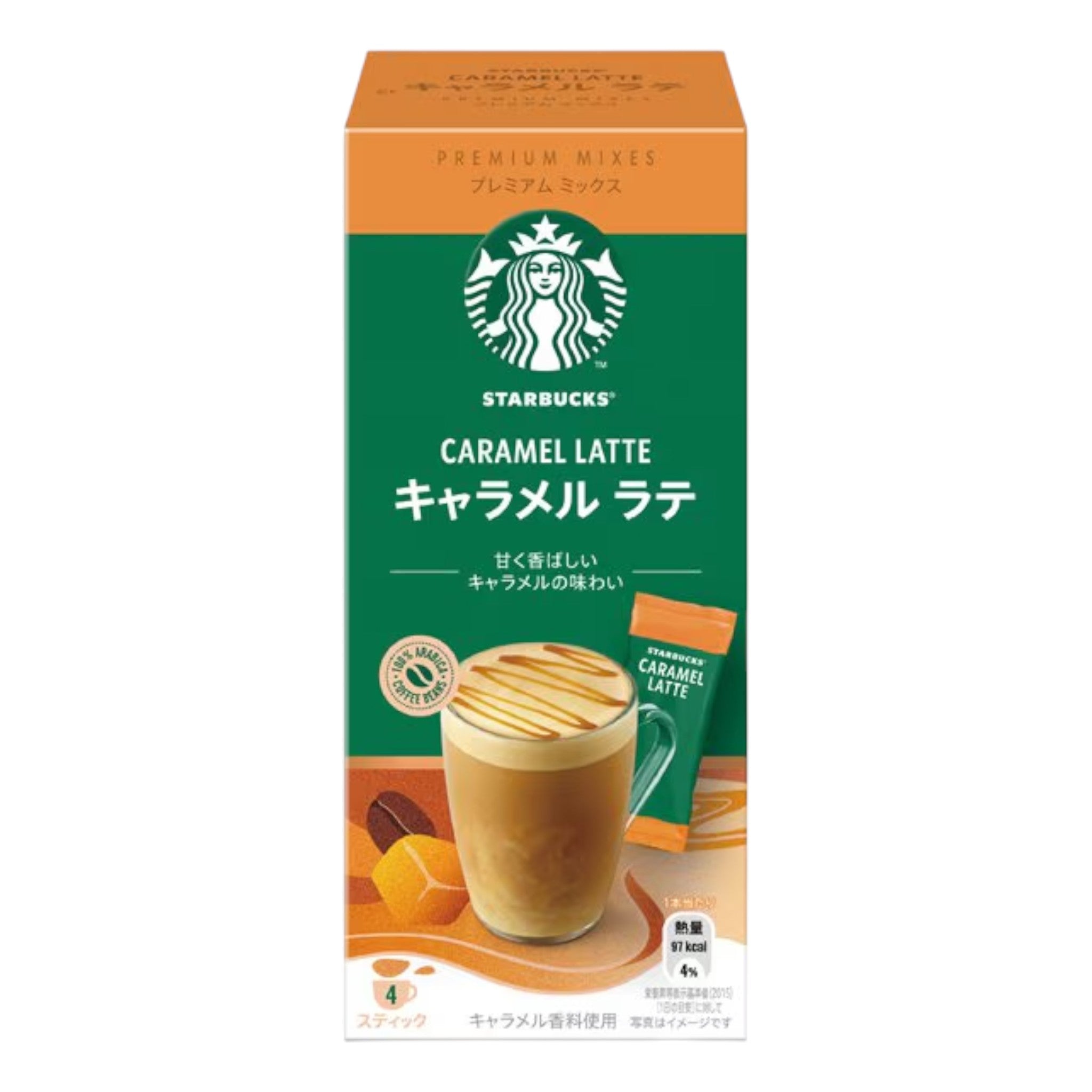 네슬레 스타벅스 프리미엄 믹스 캐러멜 라떼 4개입