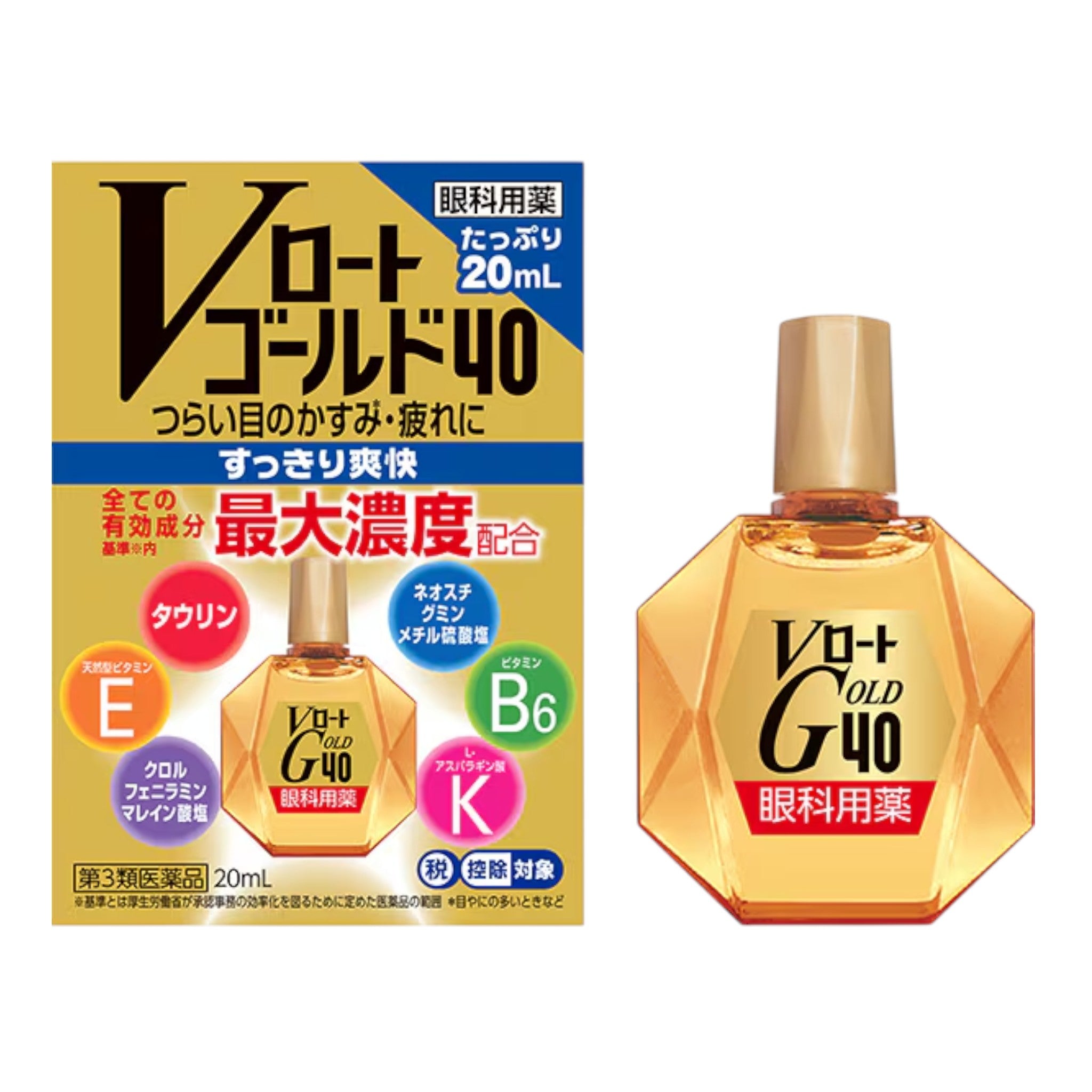 羅托製藥 V羅托 金裝 40 20ml