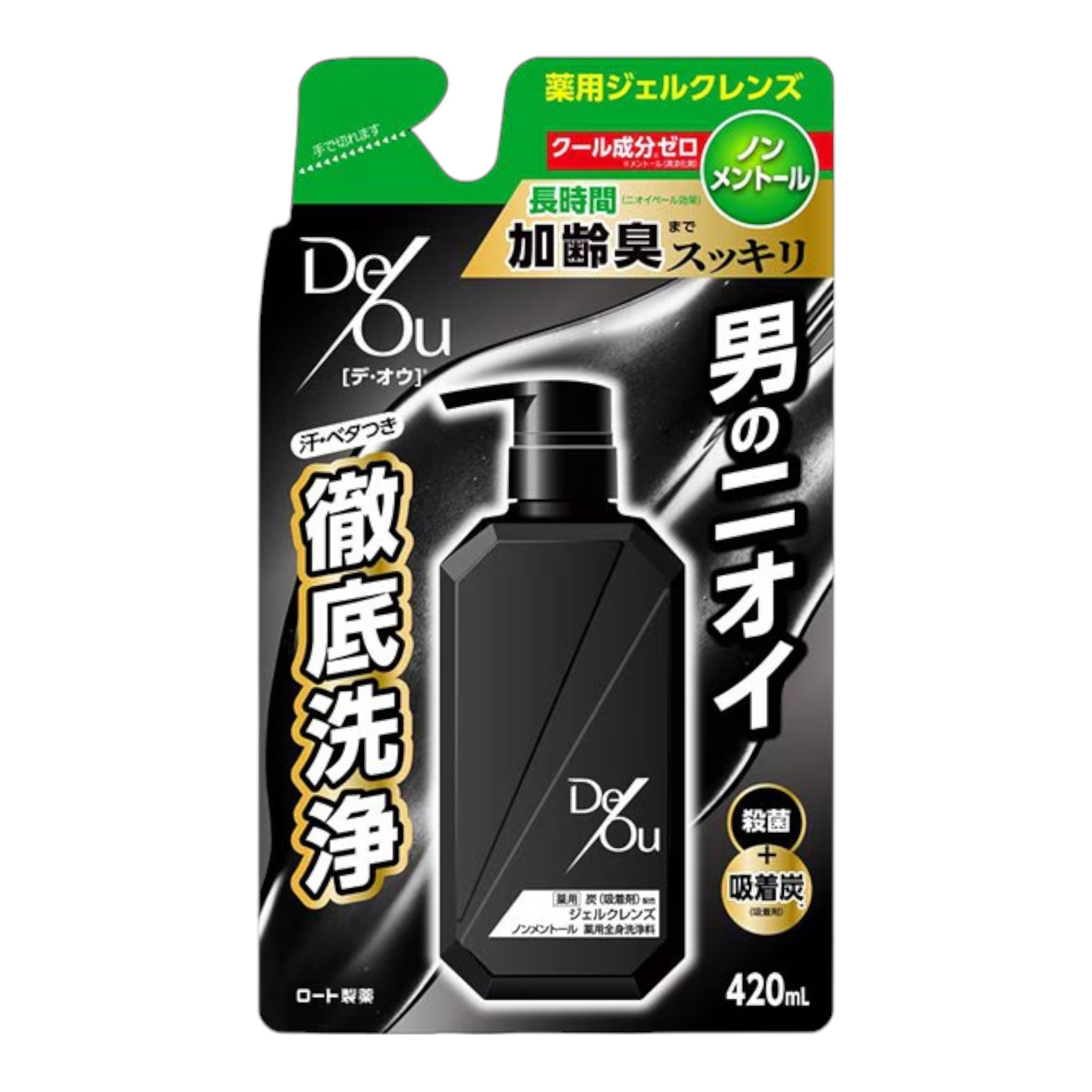 로토제약 데오 클렌징 워쉬 논멘톨 리필 420ml