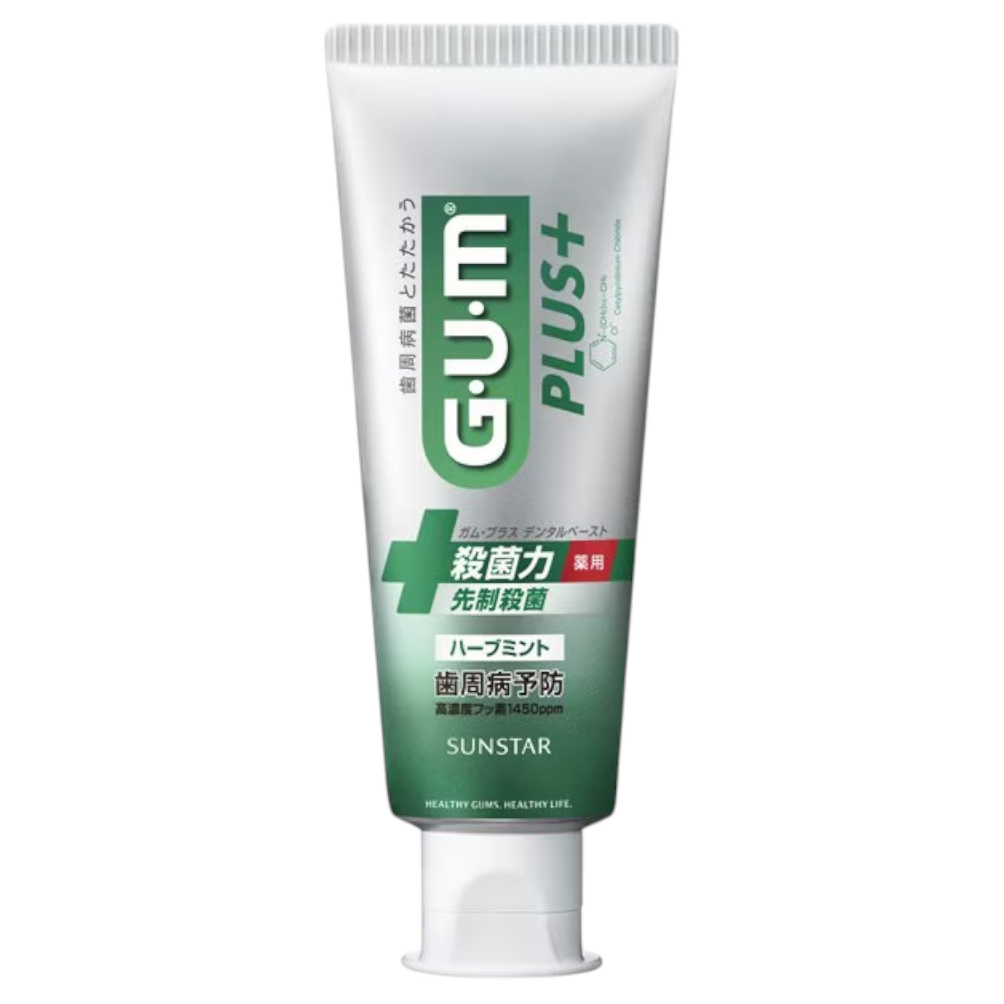 선스타 검플러스 덴탈페이스트 허브민트 120g