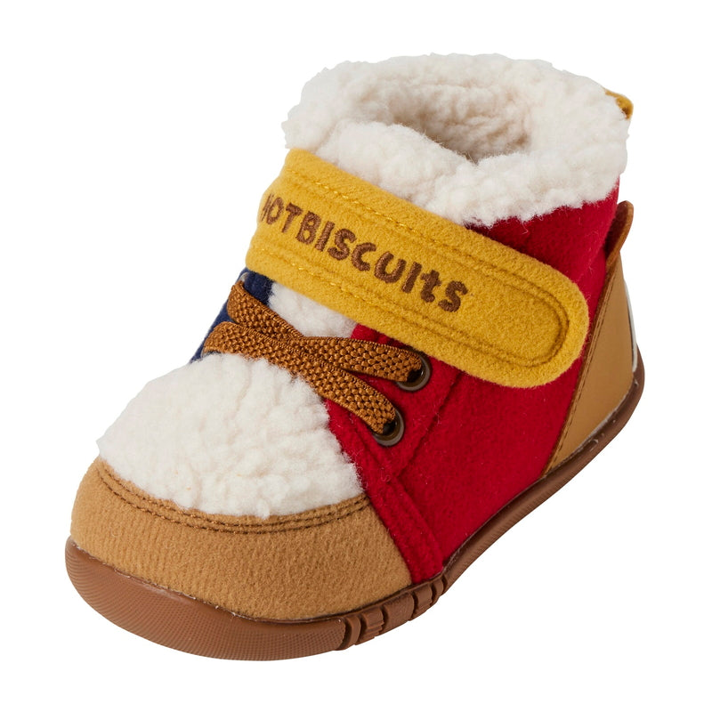 미키하우스 HOT BISCUITS 베이비 퍼 보아 퍼스트 슈즈 멀티컬러 (115-135)