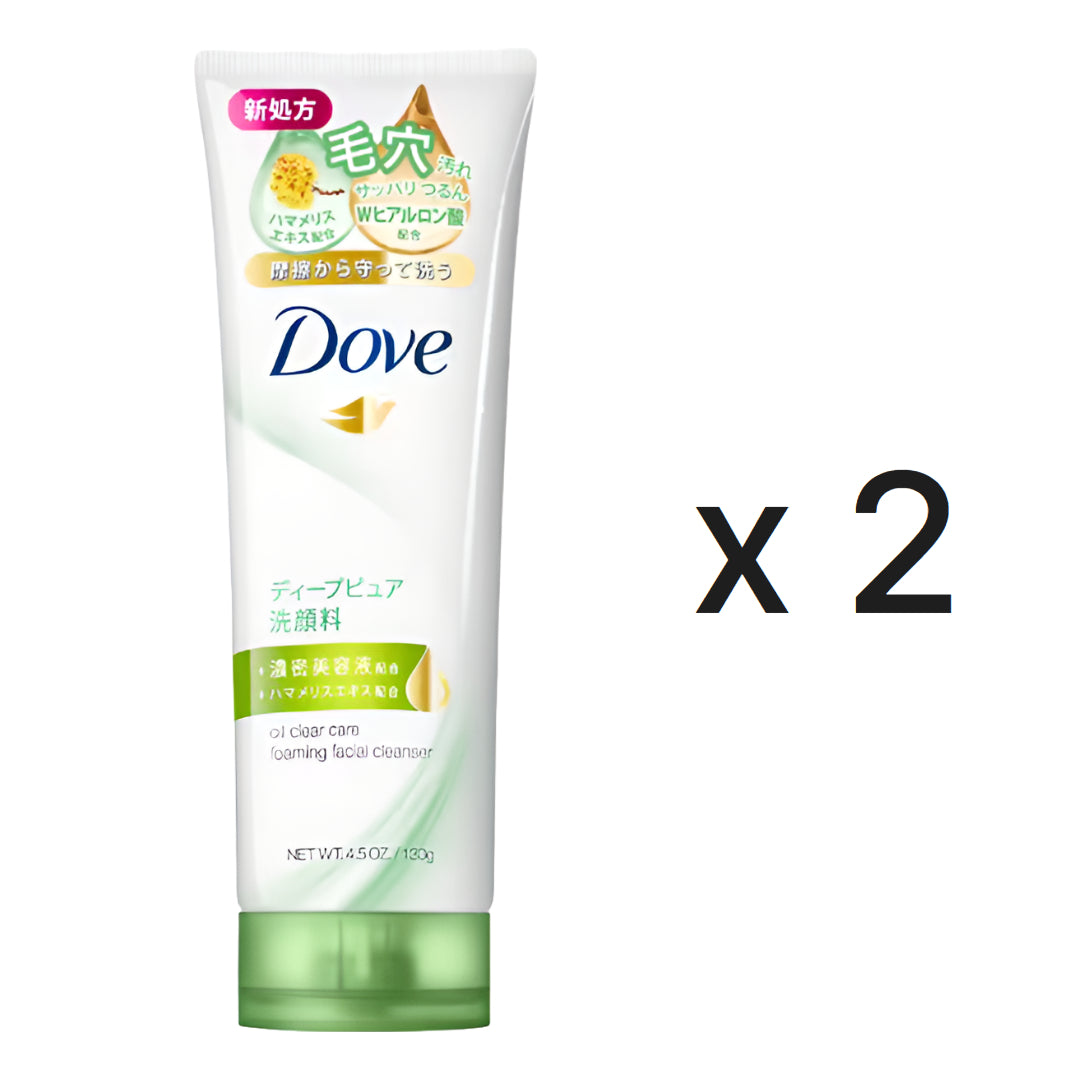 도브 딥 퓨어 클렌징폼 130g x 2개