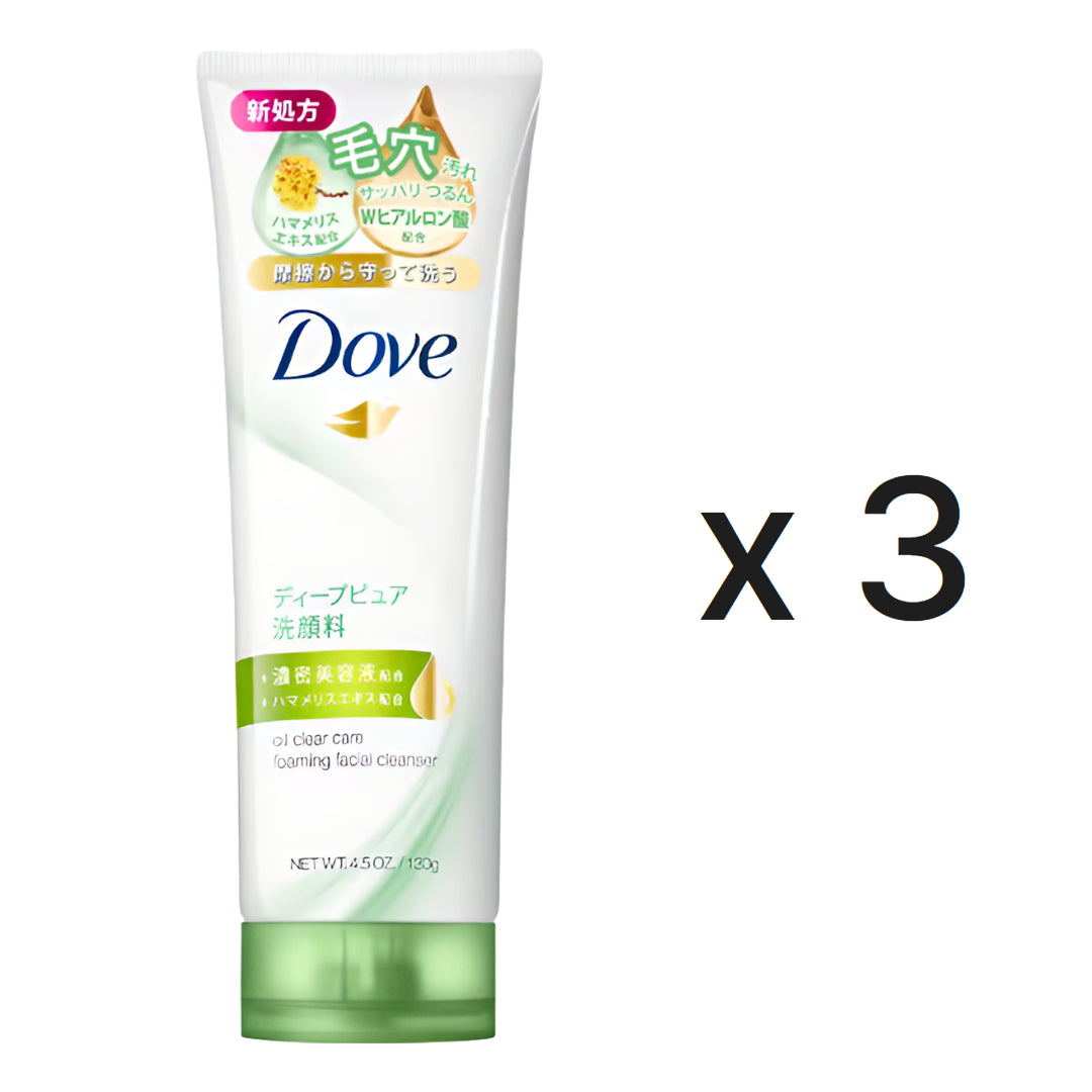 도브 딥 퓨어 클렌징폼 130g x 3개