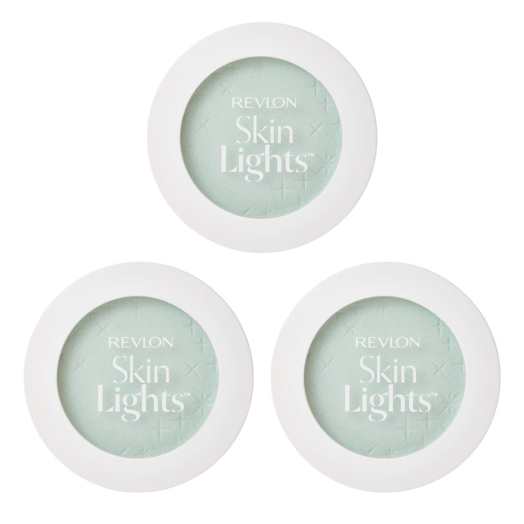 레브론 스킨라이트 프레스드 파우더 N110 프로스티 민트 SPF25 PA++ 3개