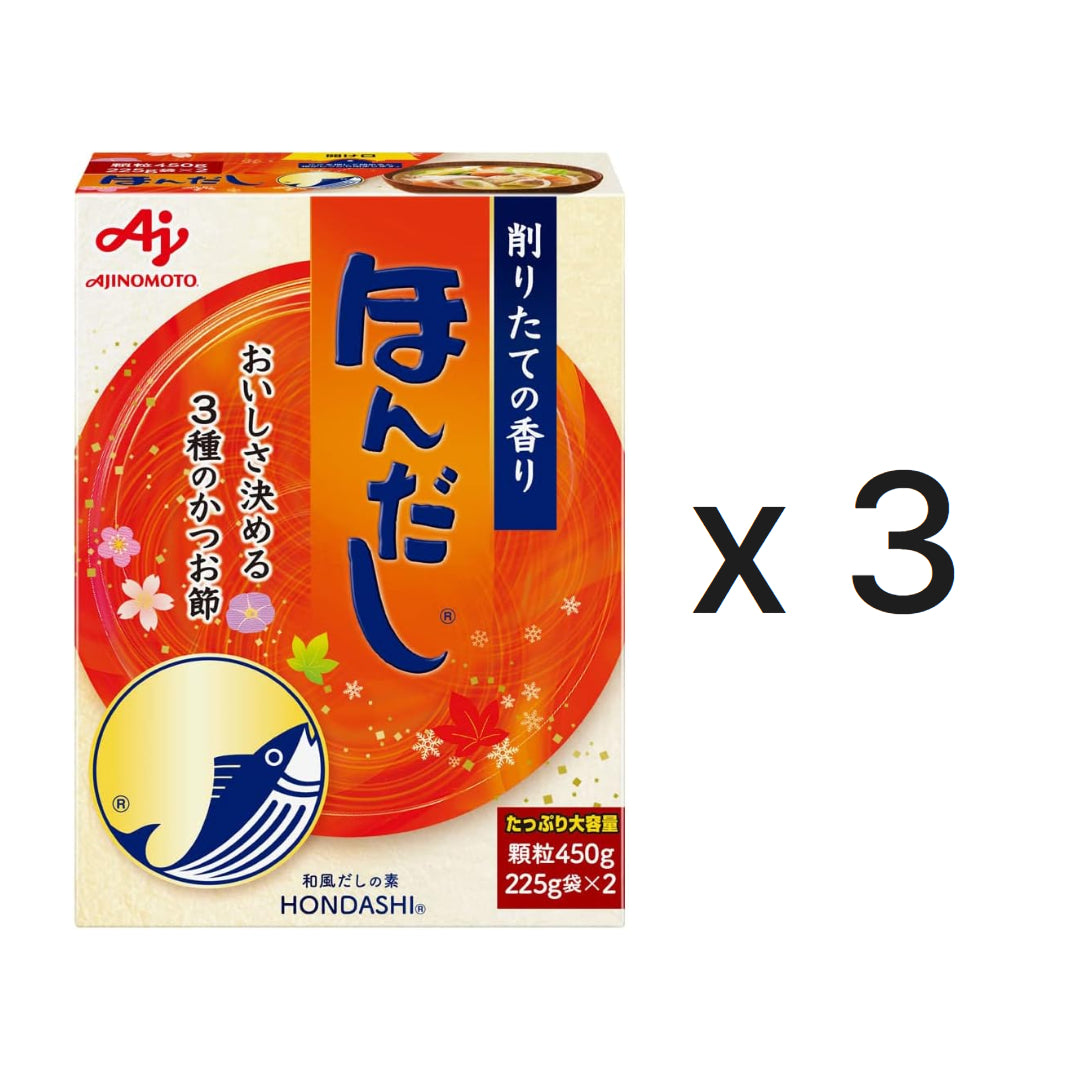 아지노모토 혼다시 가쓰오 육수 450g x 3개