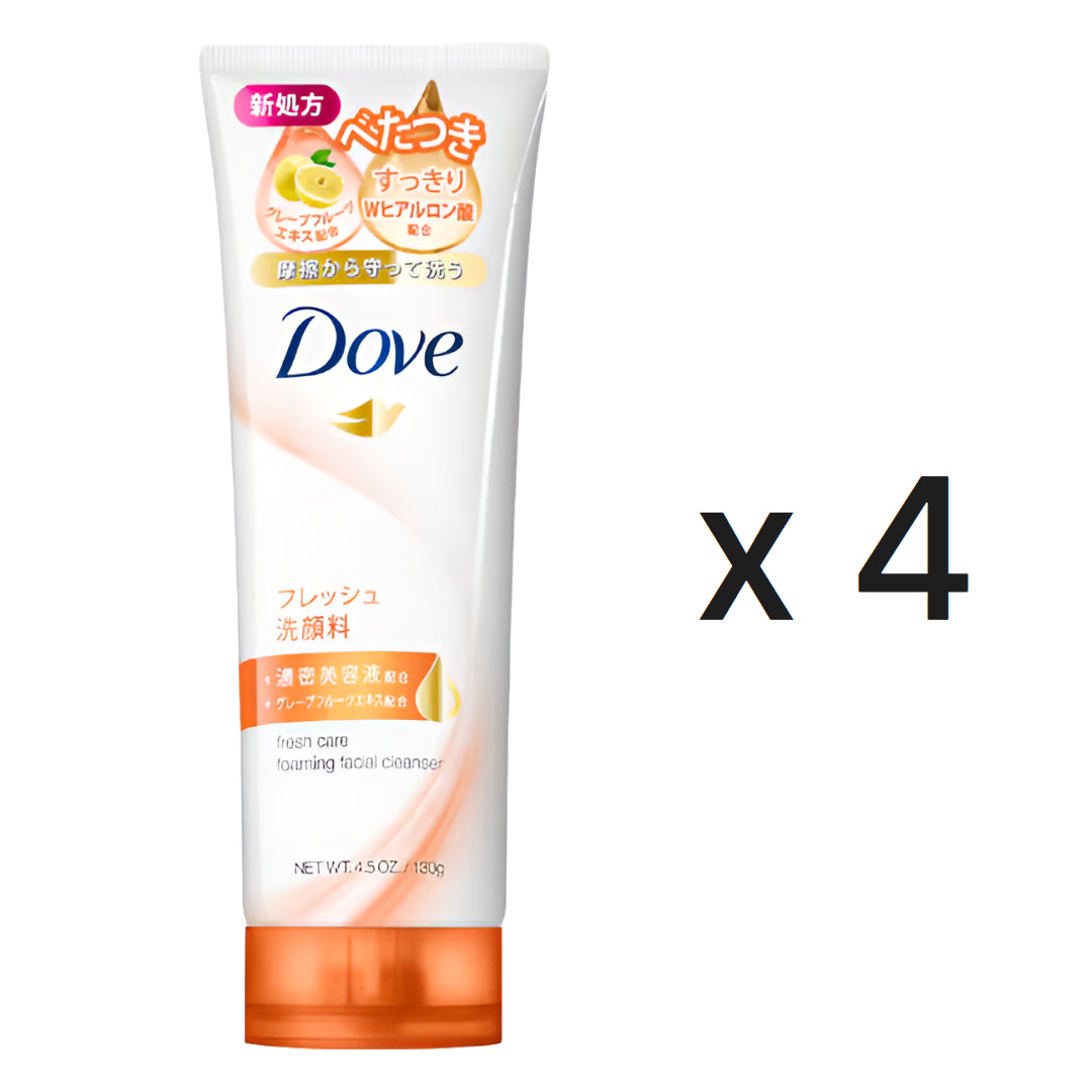 도브 프레시 클렌징폼 130g x 4개