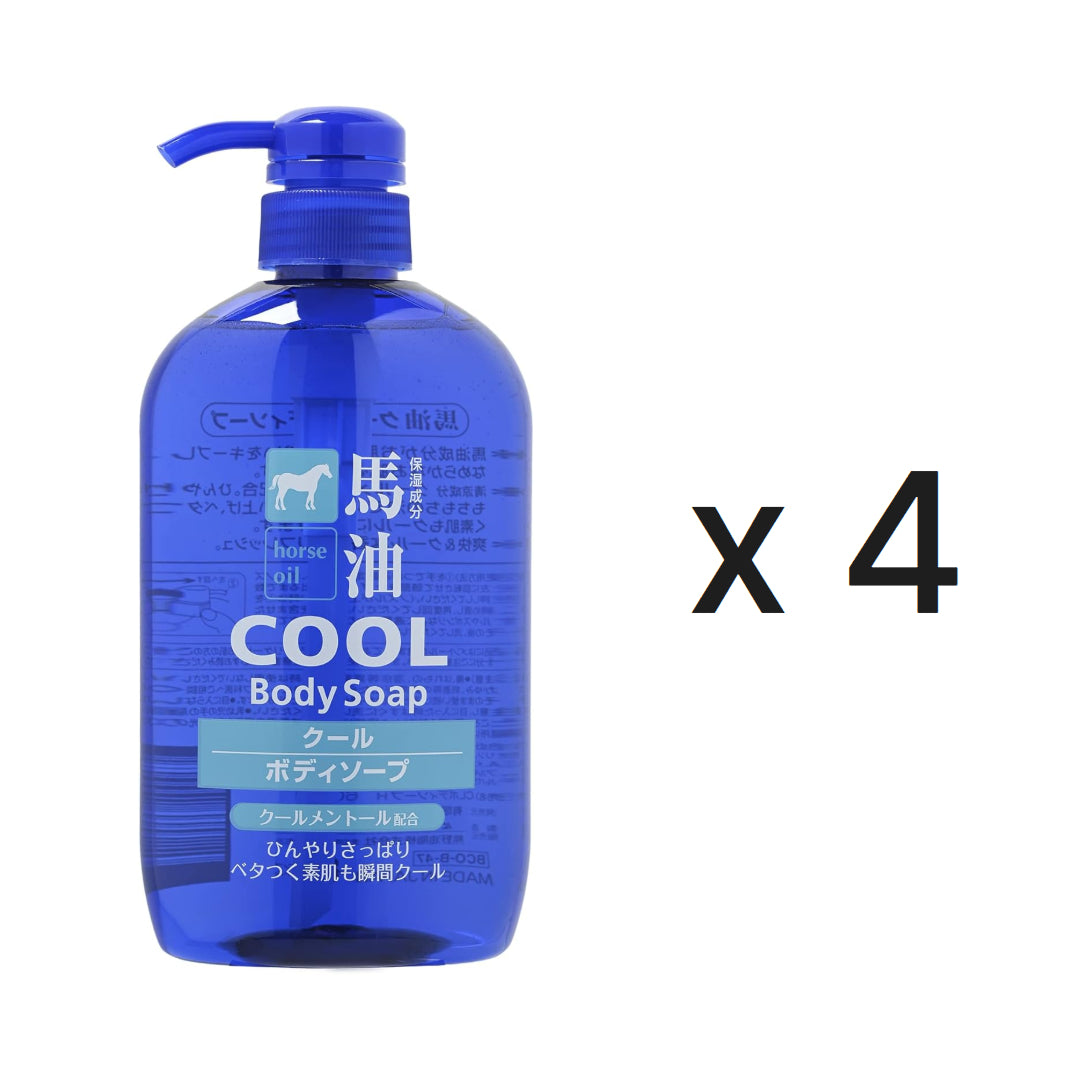 마유 쿨 바디소프 600ml x 4개