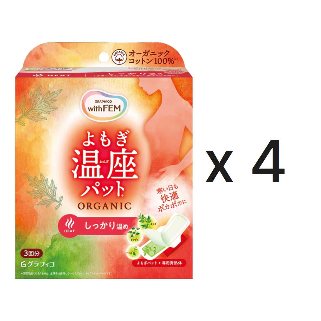 위드펨 쑥 온좌 패드 오가닉 3회분 x 4개